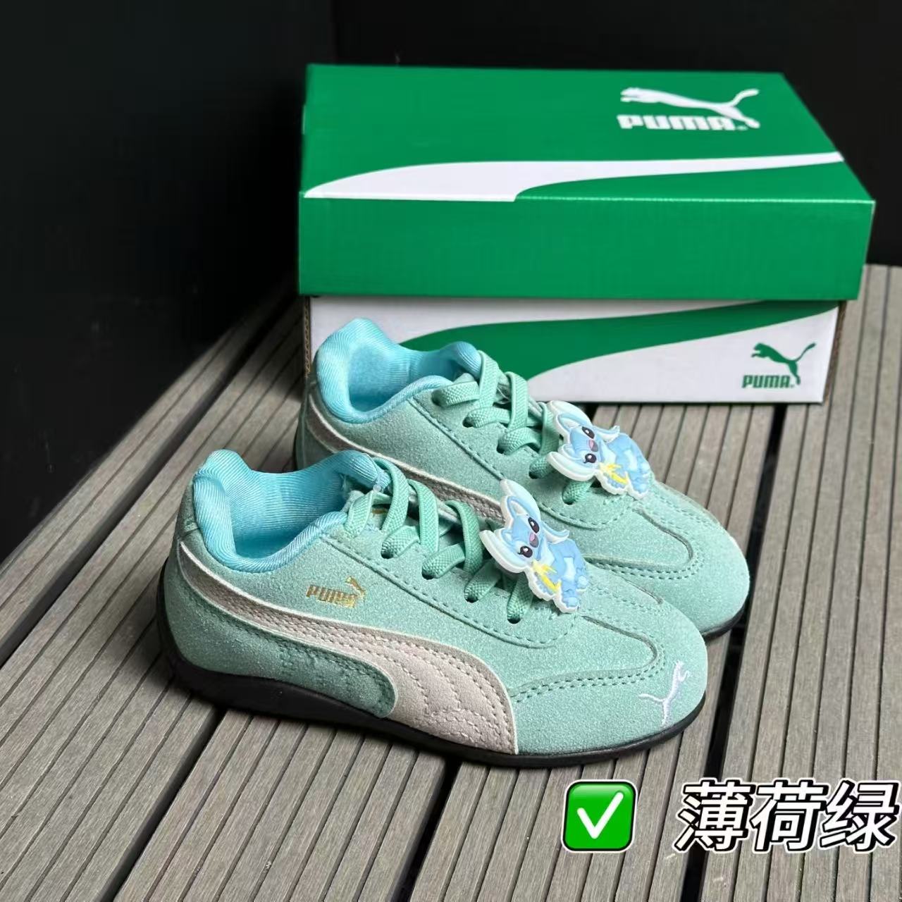 图片[9]-彪马 超好看的皮面，松紧带设计简约又大方♥ 优质皮革鞋面非常好打理，防风耐脏第一名🥇，扇形弹力鞋带一脚套穿脱超便捷👍22-37码-选品中心