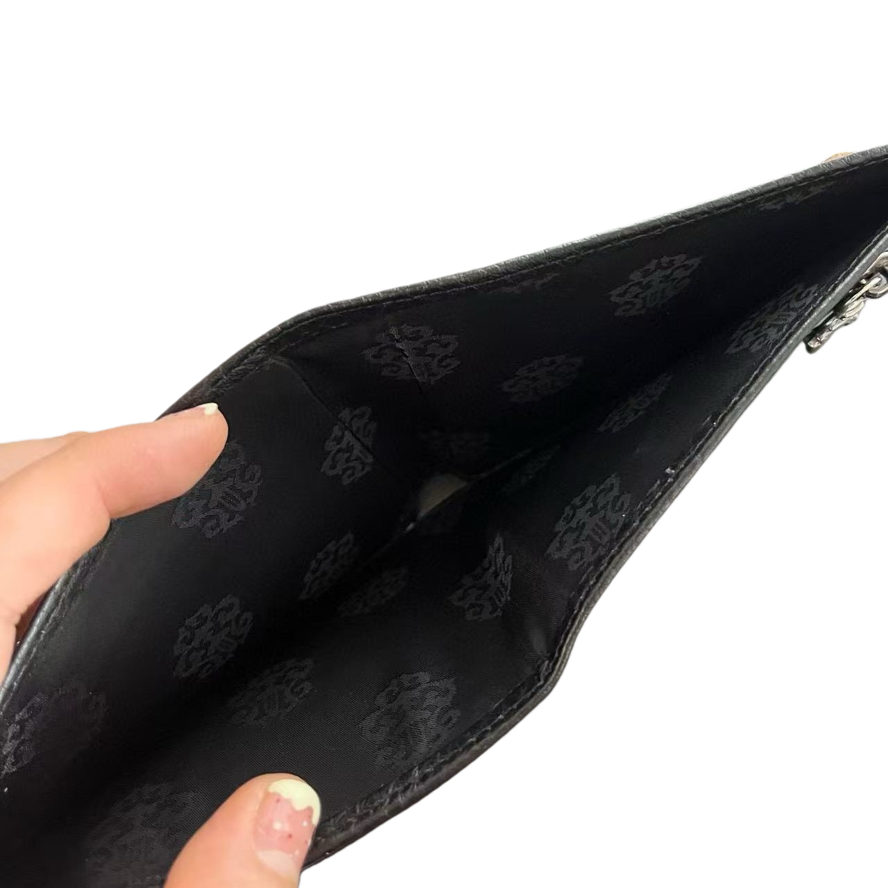 크롬하츠 이탈리아산 소가죽 패치워크 지갑 상세 이미지 3