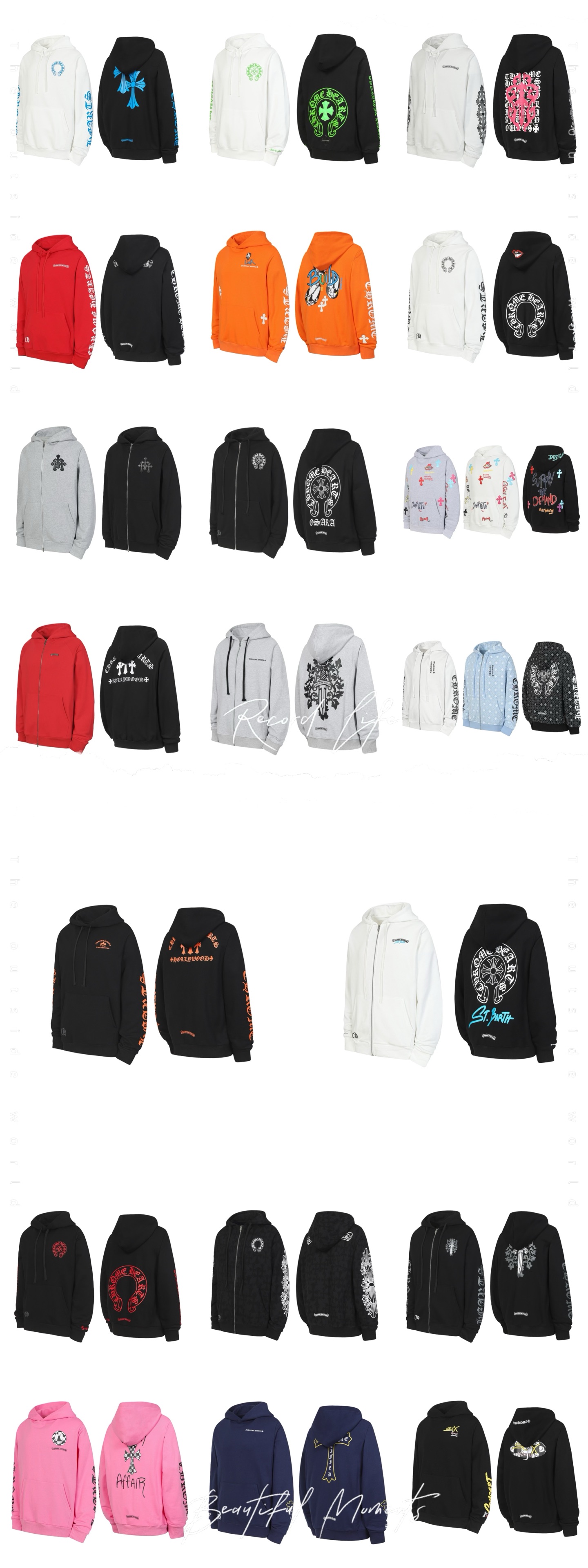 크롬하츠 남성 긴팔 107595 Chrome Hearts Long Sleeve