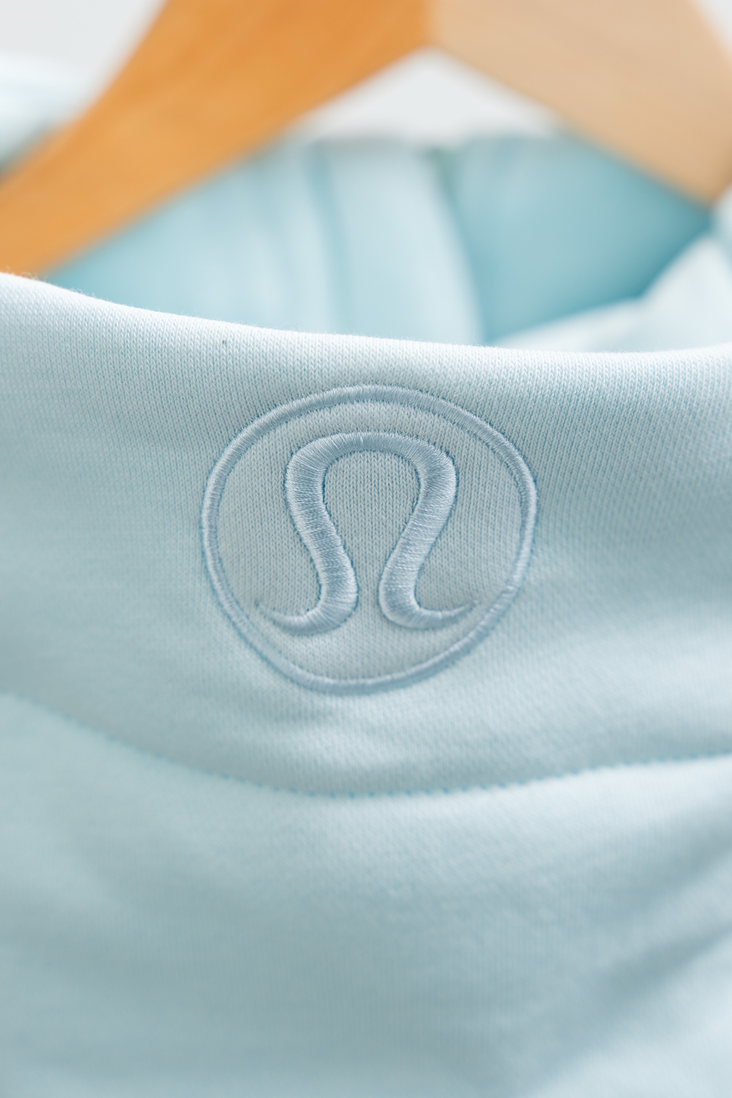 Lululemon Scuba jacket lounge light blue yoga