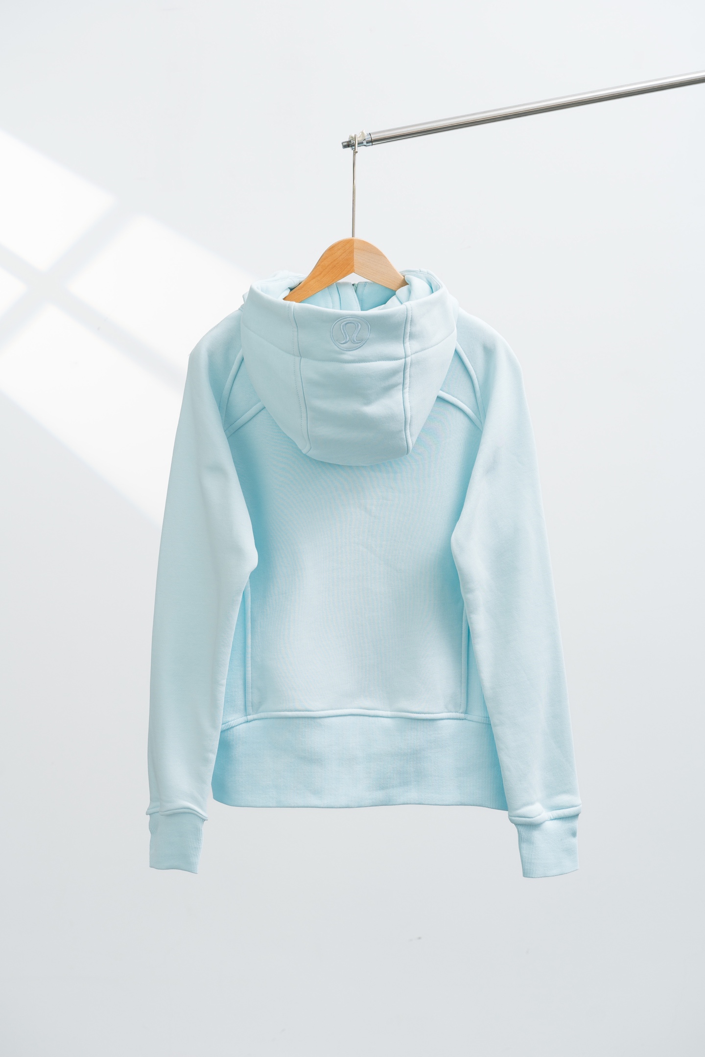 Lululemon Scuba jacket lounge light blue yoga