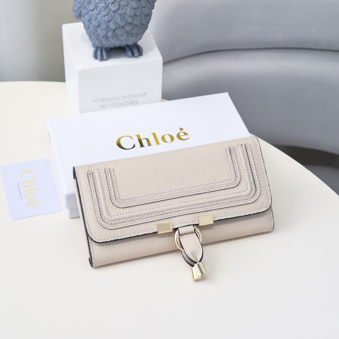 “Chloe Marcie Purse: Retro-Gold Style, High Quality, Size 19*10, 2501” - 图片 7