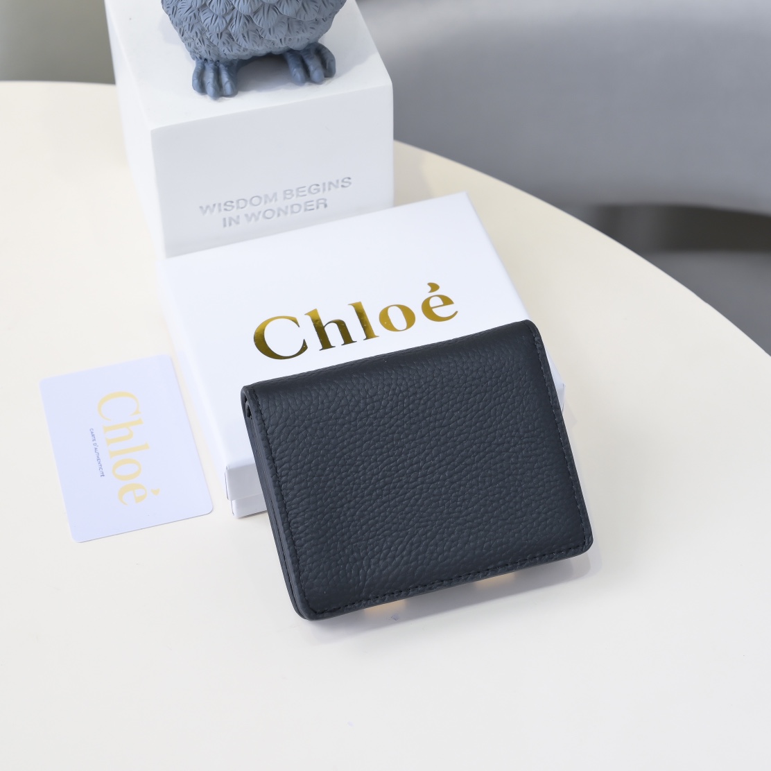 Chloe Marcie’s Retro-Gold Purse: High-Quality, Detailed Design, Size 10.8*8.5, Section 2504. - 图片 8