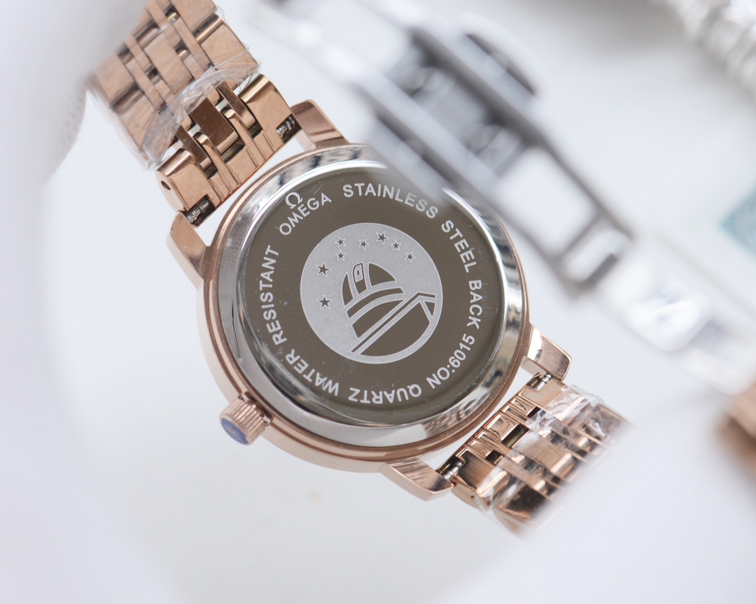 Omega-OMEGA Couple’s Wristwatch: White, Gold, Steel, Ceramic, Quality Assurance - 图片 9