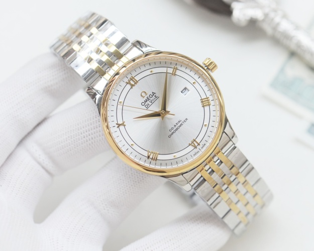OMEGA De Ville Men's Watch, Stainless Steel & Gold, Automatic Movement 1 OMEGA De Ville Men's Watch, Stainless Steel & Gold, Automatic Movement
