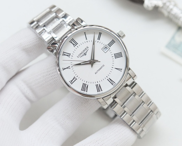 Longines Men's Watch, Stainless Steel Band, Automatic Movement, 40mm Diameter 1 Longines Men's Watch, Stainless Steel Band, Automatic Movement, 40mm Diameter