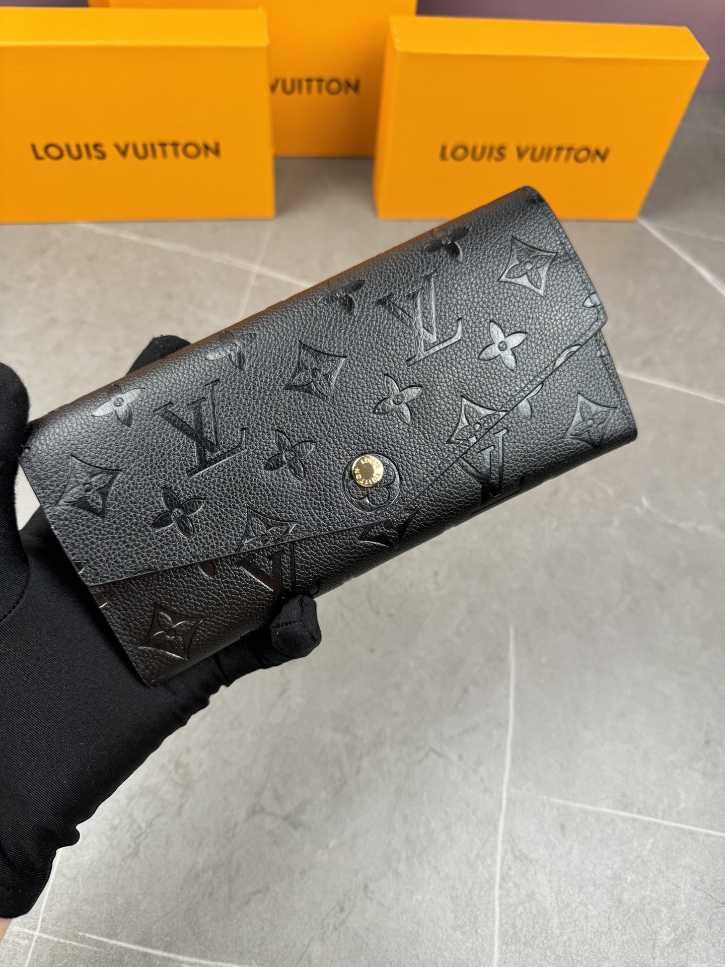 Louis Vuitton Wallet Best Replica Quality
 Empreinte​