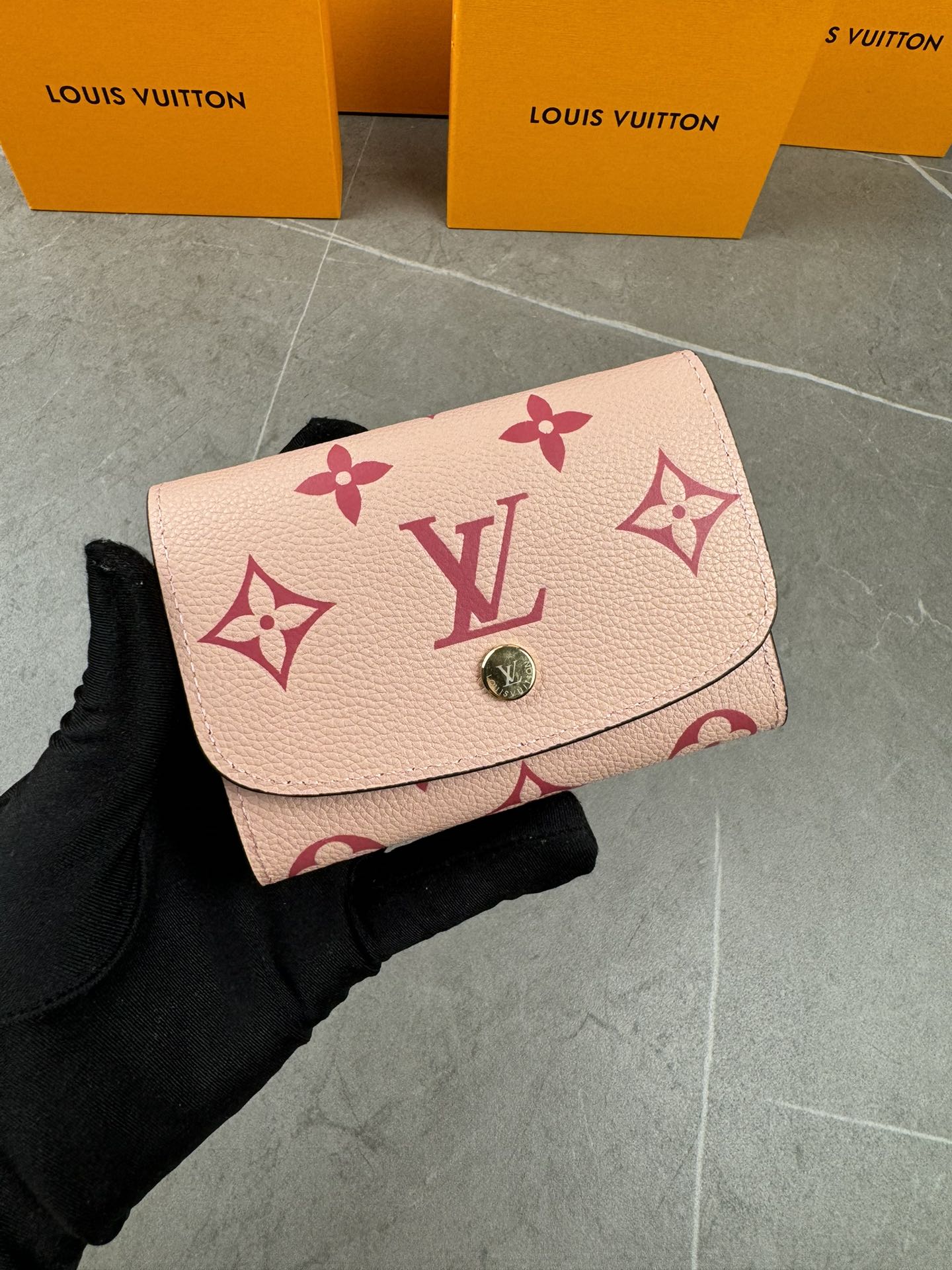 Louis Vuitton Portafoglio Rosa Empreinte​ M60688