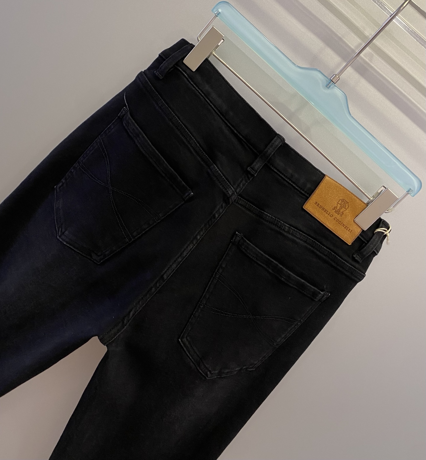 BRUNELL0*男裤 收身版型 带弹力 深灰黑色洗水百搭经典版码数：30.31.32.33.34.36