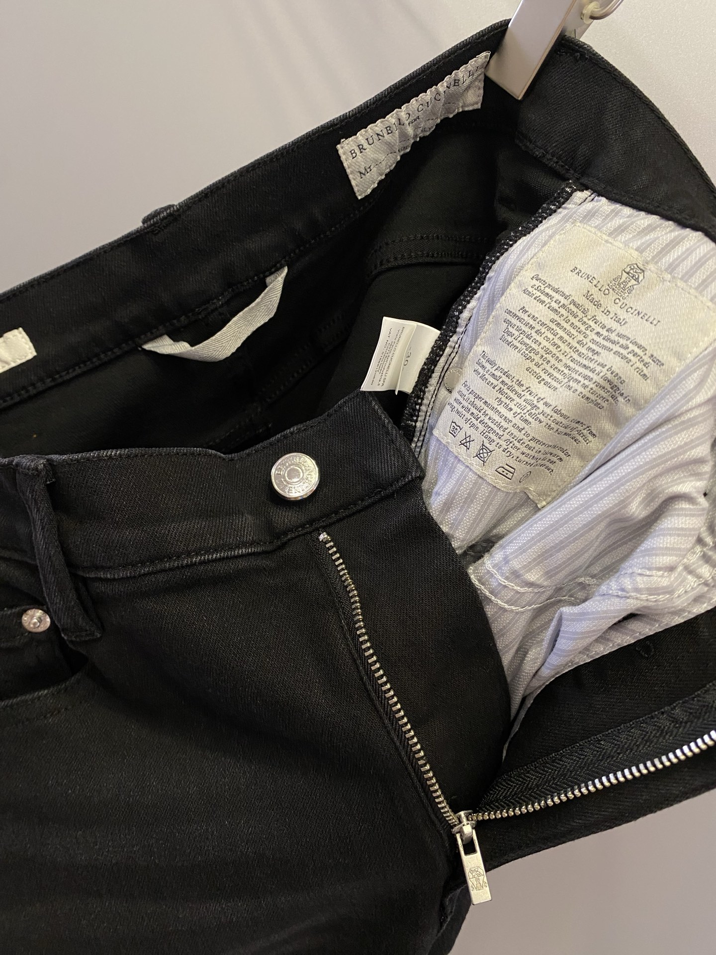 BRUNELL0*男裤 收身版型 带弹力 深灰黑色洗水百搭经典版码数：30.31.32.33.34.36