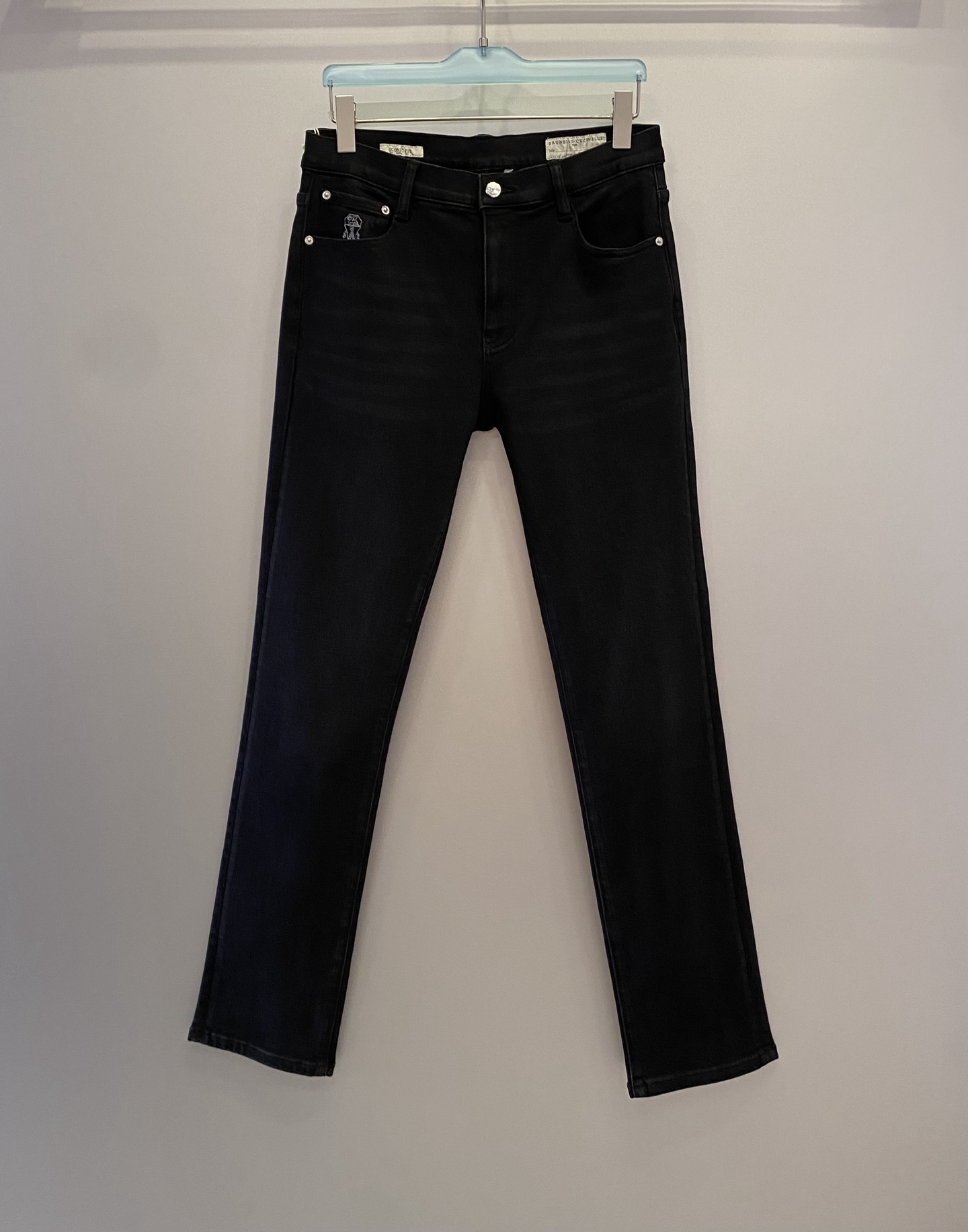 BRUNELL0*男裤 收身版型 带弹力 深灰黑色洗水百搭经典版码数：30.31.32.33.34.36