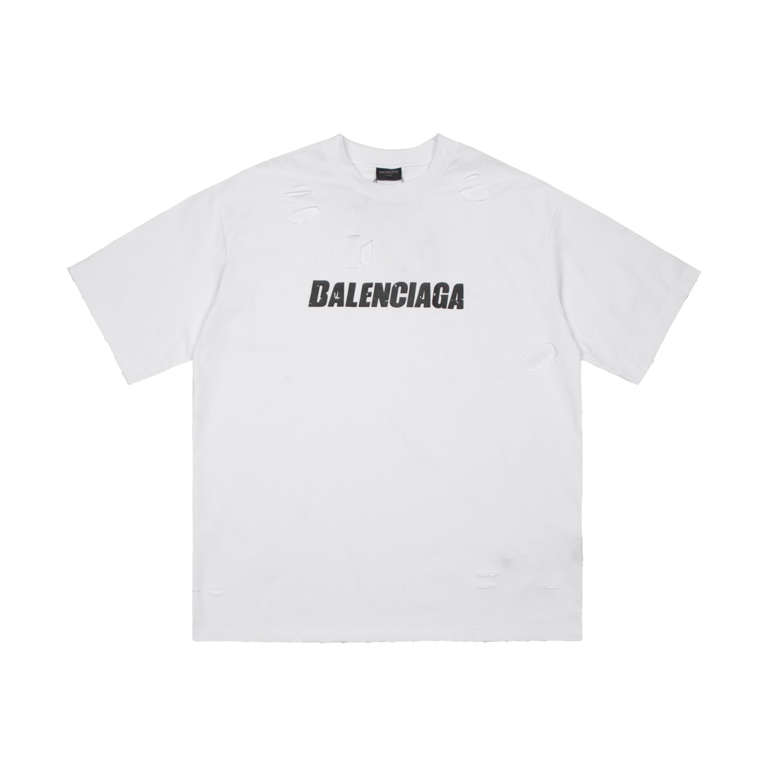 Balenciaga Clothing T-Shirt Unisex Spring/Summer Collection Short Sleeve