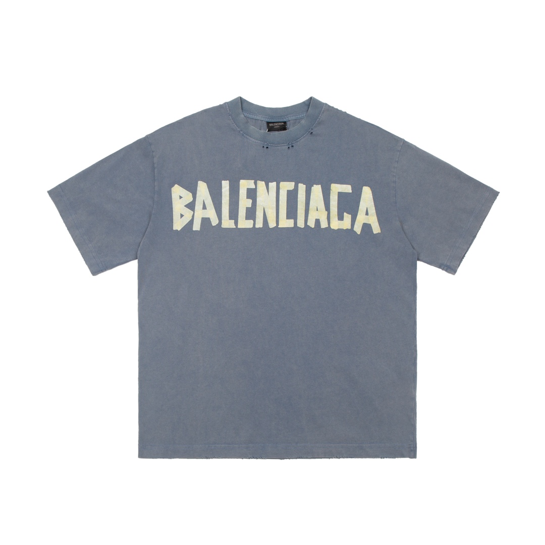 Balenciaga Clothing T-Shirt Printing Unisex Spring/Summer Collection Short Sleeve