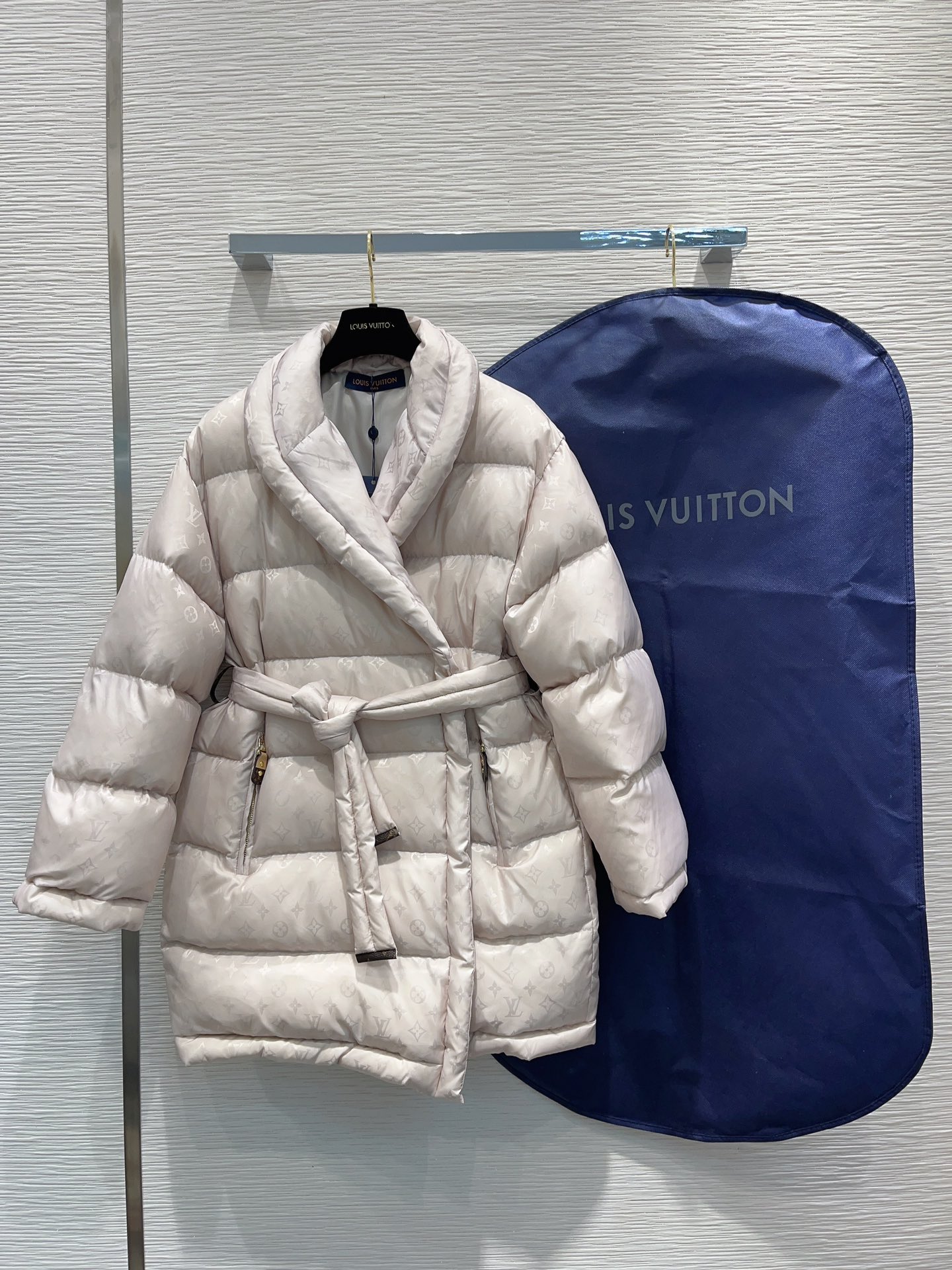 Louis Vuitton Cheap
 Clothing Down Jacket White Printing Duck Down Winter Collection