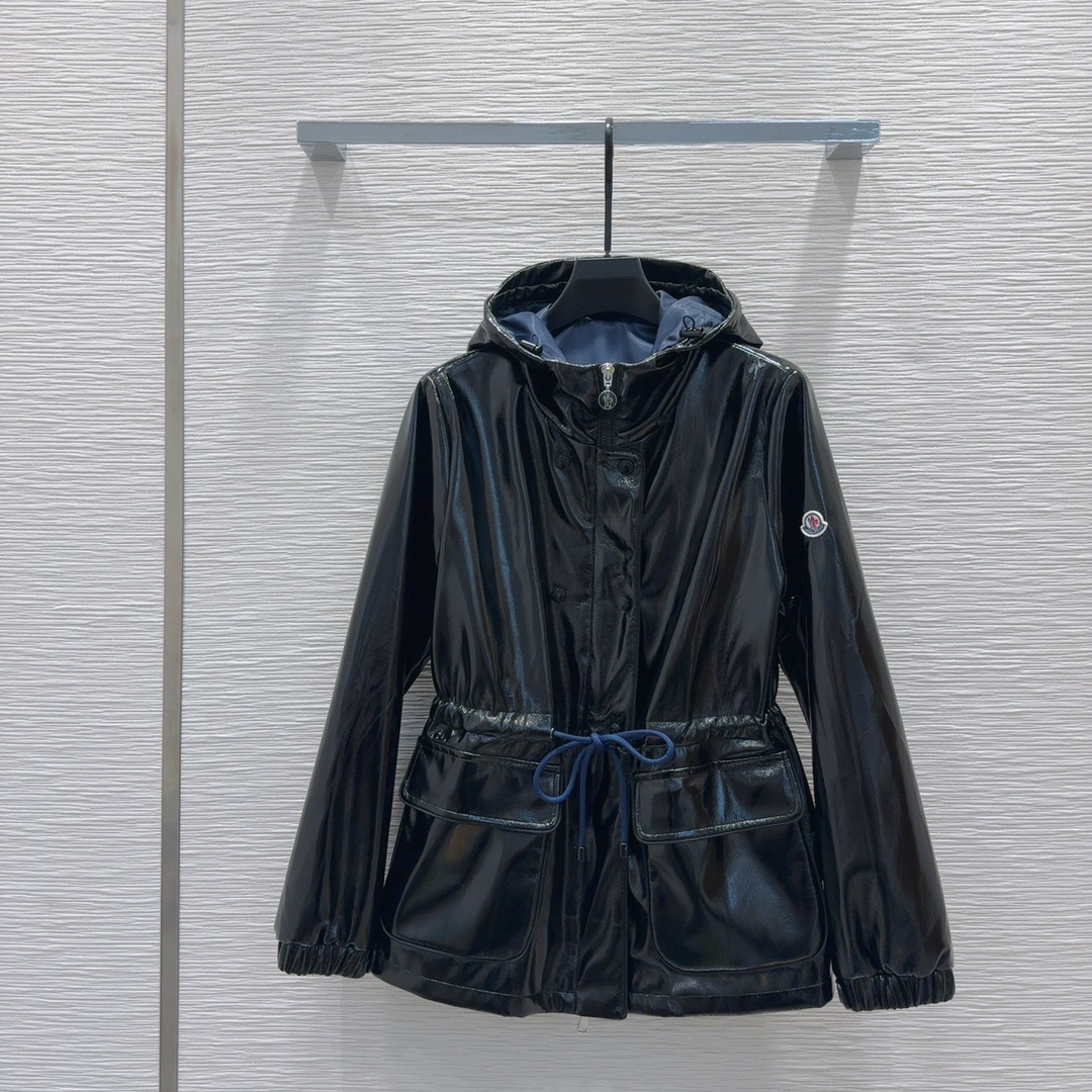 “Moncle*r👑2024AW High-Quality Women’s Suit with Custom PU-Skin Jacket” - 图片 2
