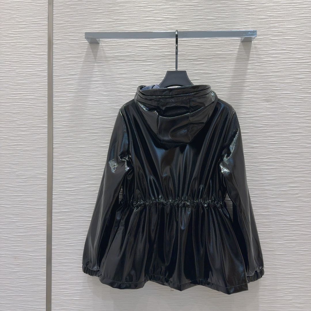 “Moncle*r👑2024AW High-Quality Women’s Suit with Custom PU-Skin Jacket” - 图片 8