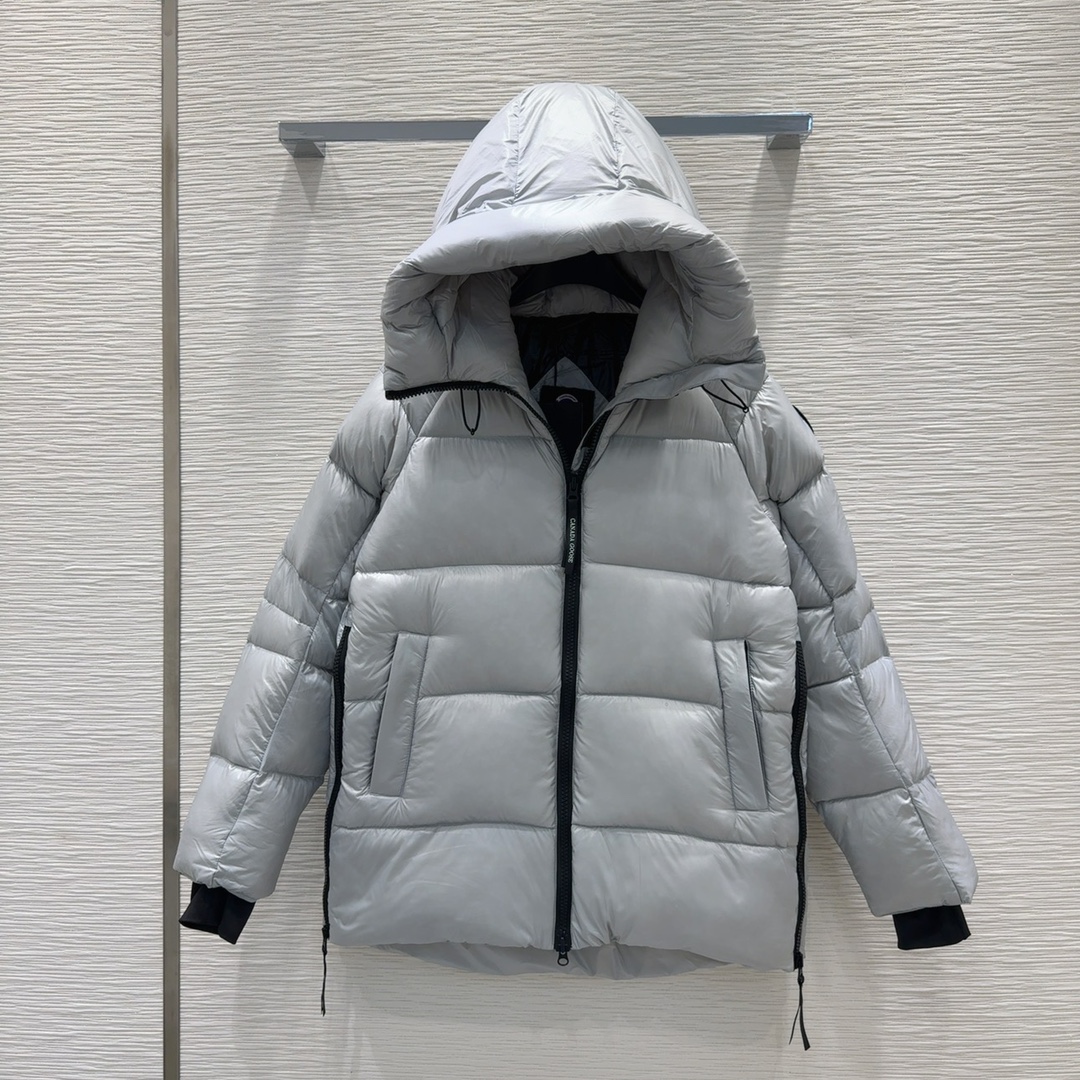 2024FW Canada Goose Female Fowl Suit: One-Size Dust-Proof Bag, Classic Logo, XS/M
