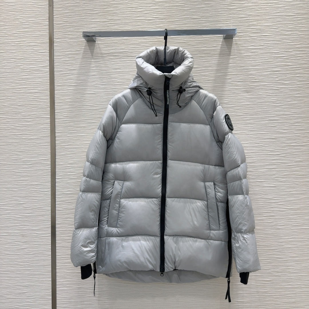 2024FW Canada Goose Female Fowl Suit: One-Size Dust-Proof Bag, Classic Logo, XS/M - 图片 3