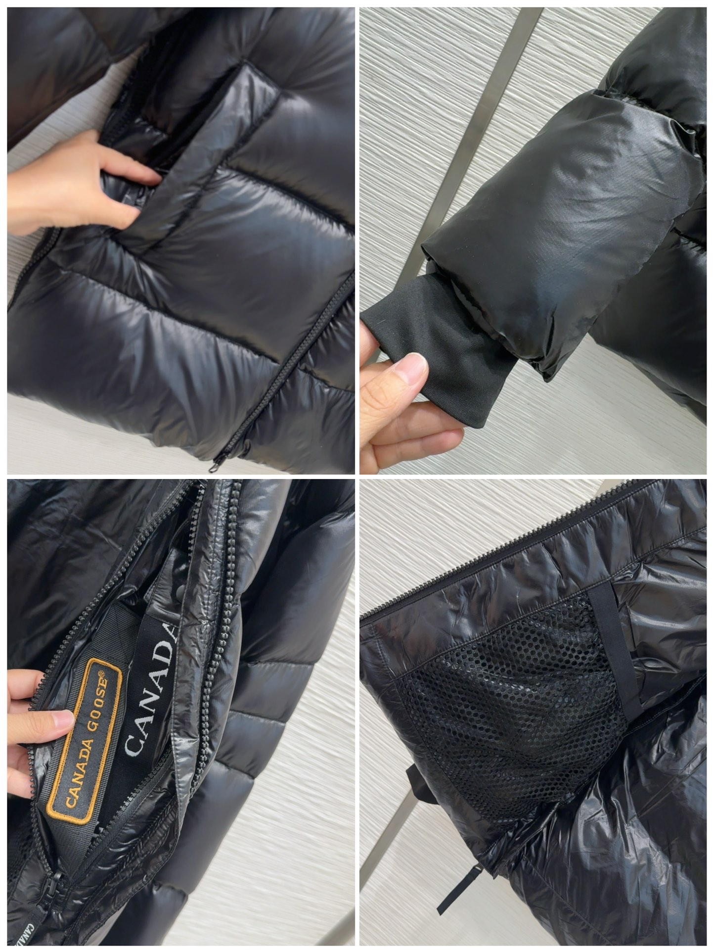 2024FW Canada Goose Female Fowl Suit with Dust-Proof Bags and Classic Logo - 图片 8
