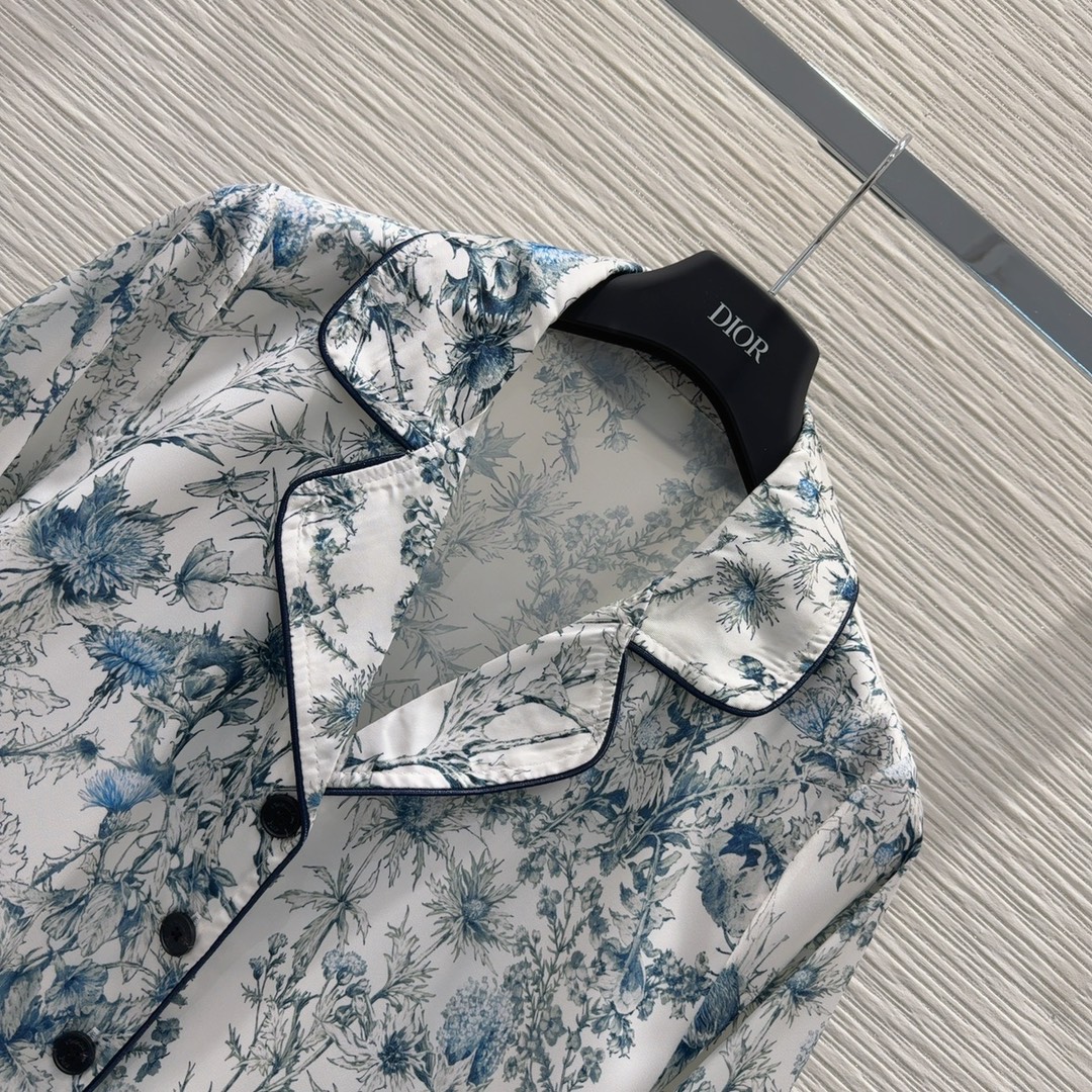 2024 AW Season New Clothes: Christian Dior Single-Size Female Suit and Nightwear Collection - 图片 3