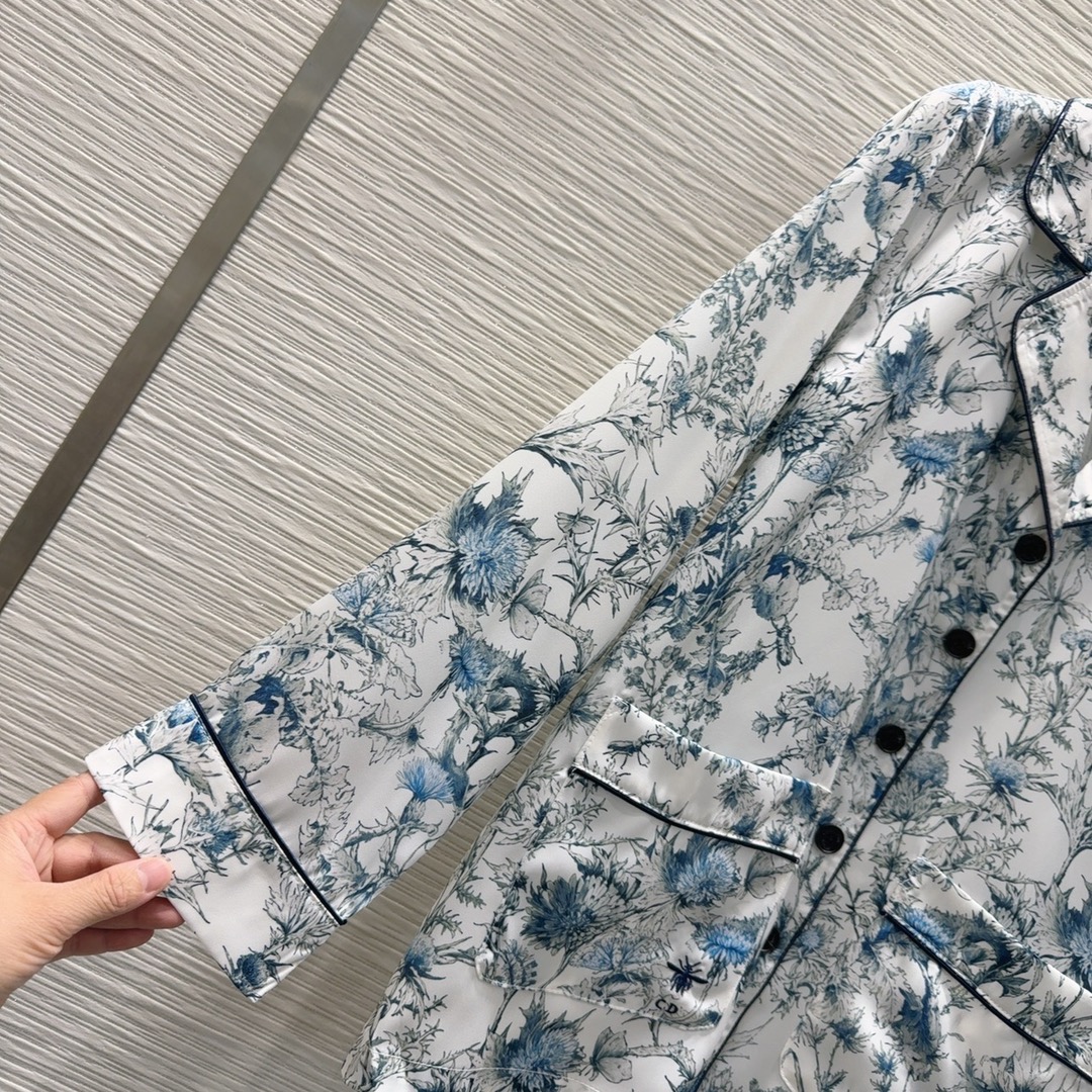 2024 AW Season New Clothes: Christian Dior Single-Size Female Suit and Nightwear Collection - 图片 6