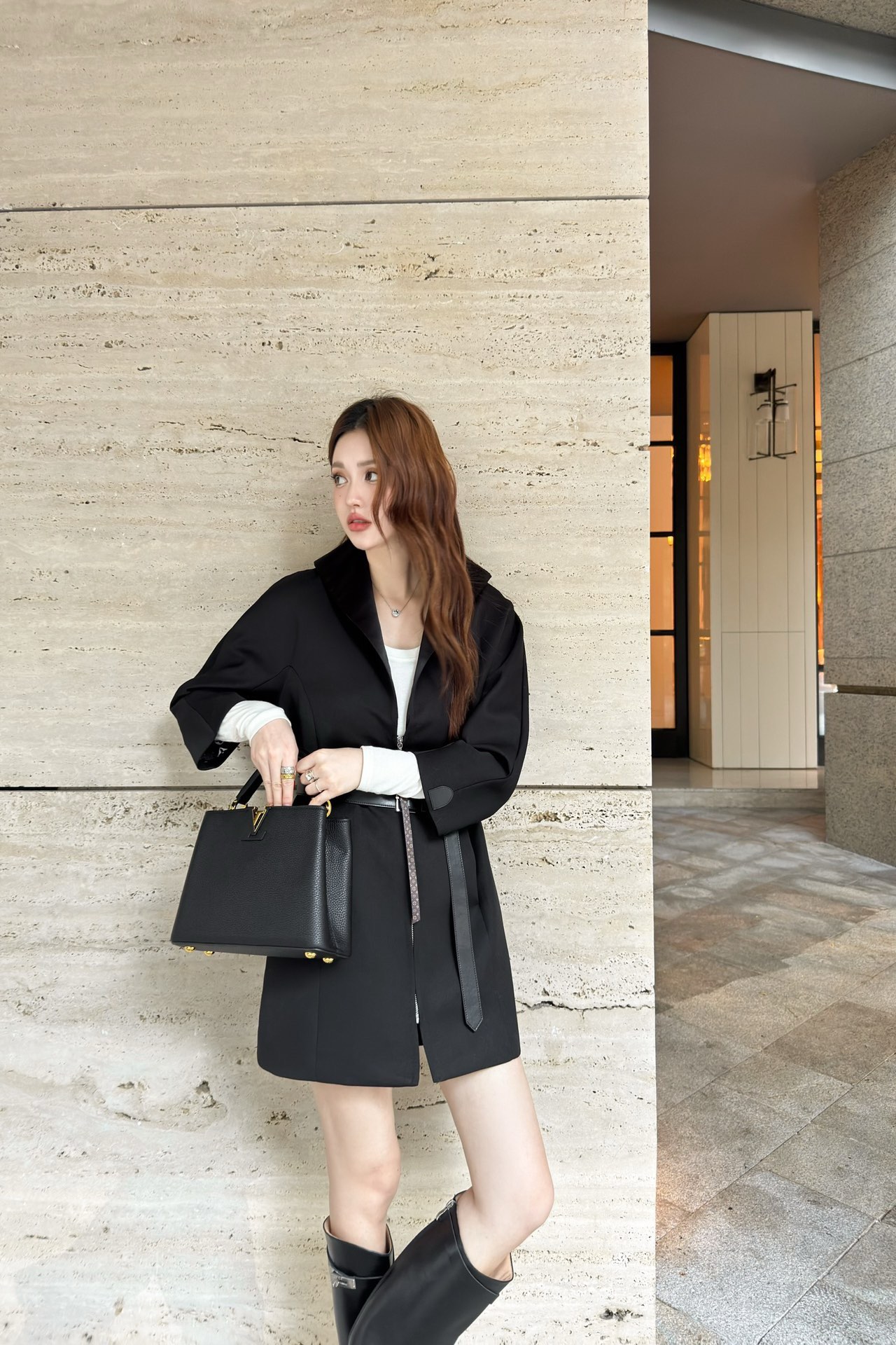 路易威登 Louis Vuitton 高定典藏名品高定成衣时装外套连衣裙衬衫T恤 #DAAFA6B9 2
