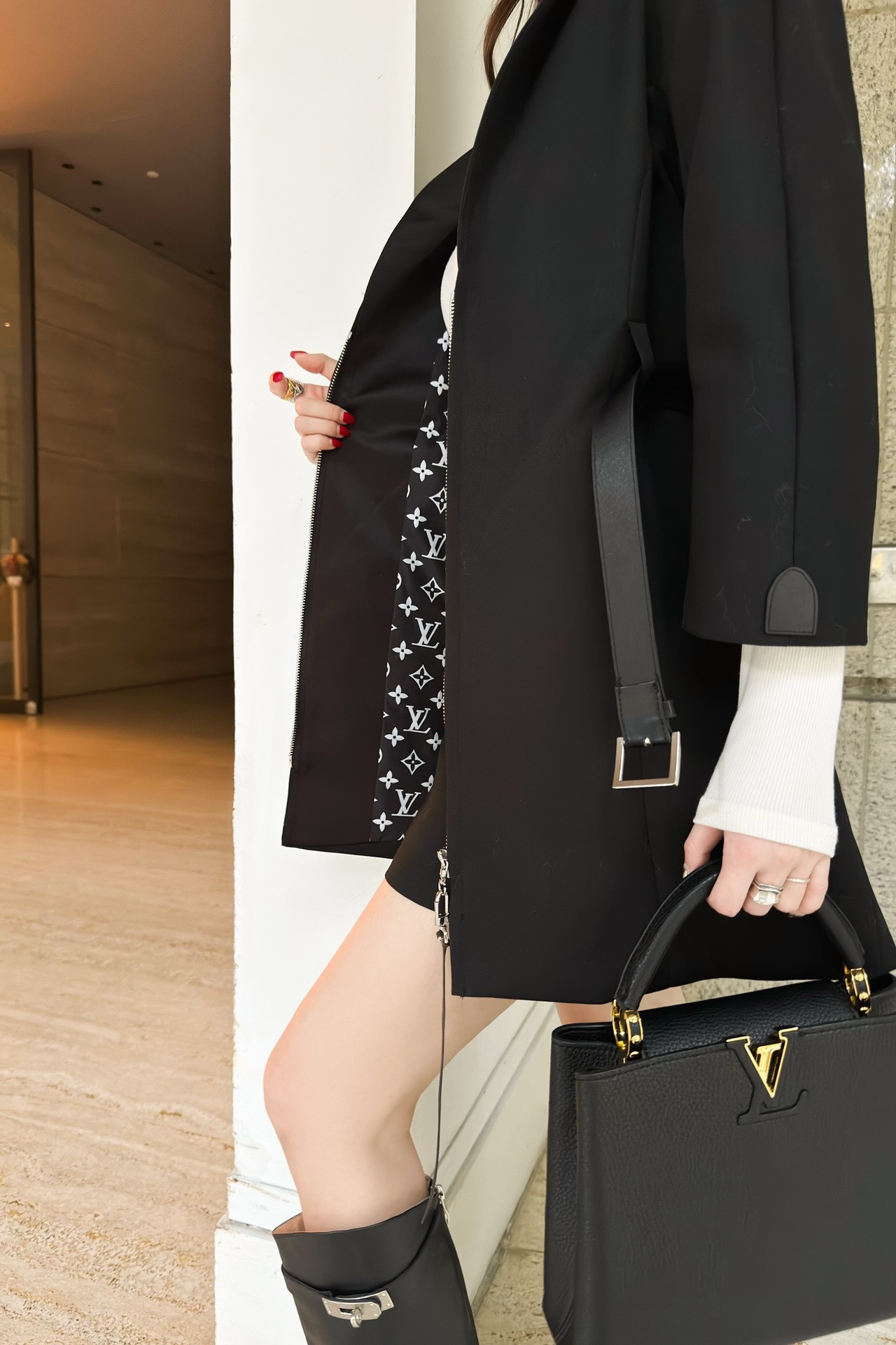 路易威登 Louis Vuitton 高定典藏名品高定成衣时装外套连衣裙衬衫T恤 #DAAFA6B9 9