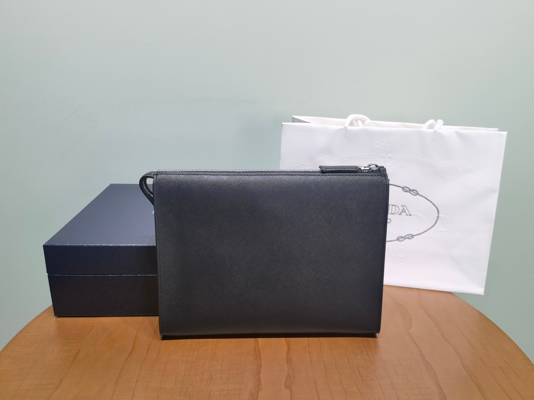 Клатч мужской Prada Saffiano