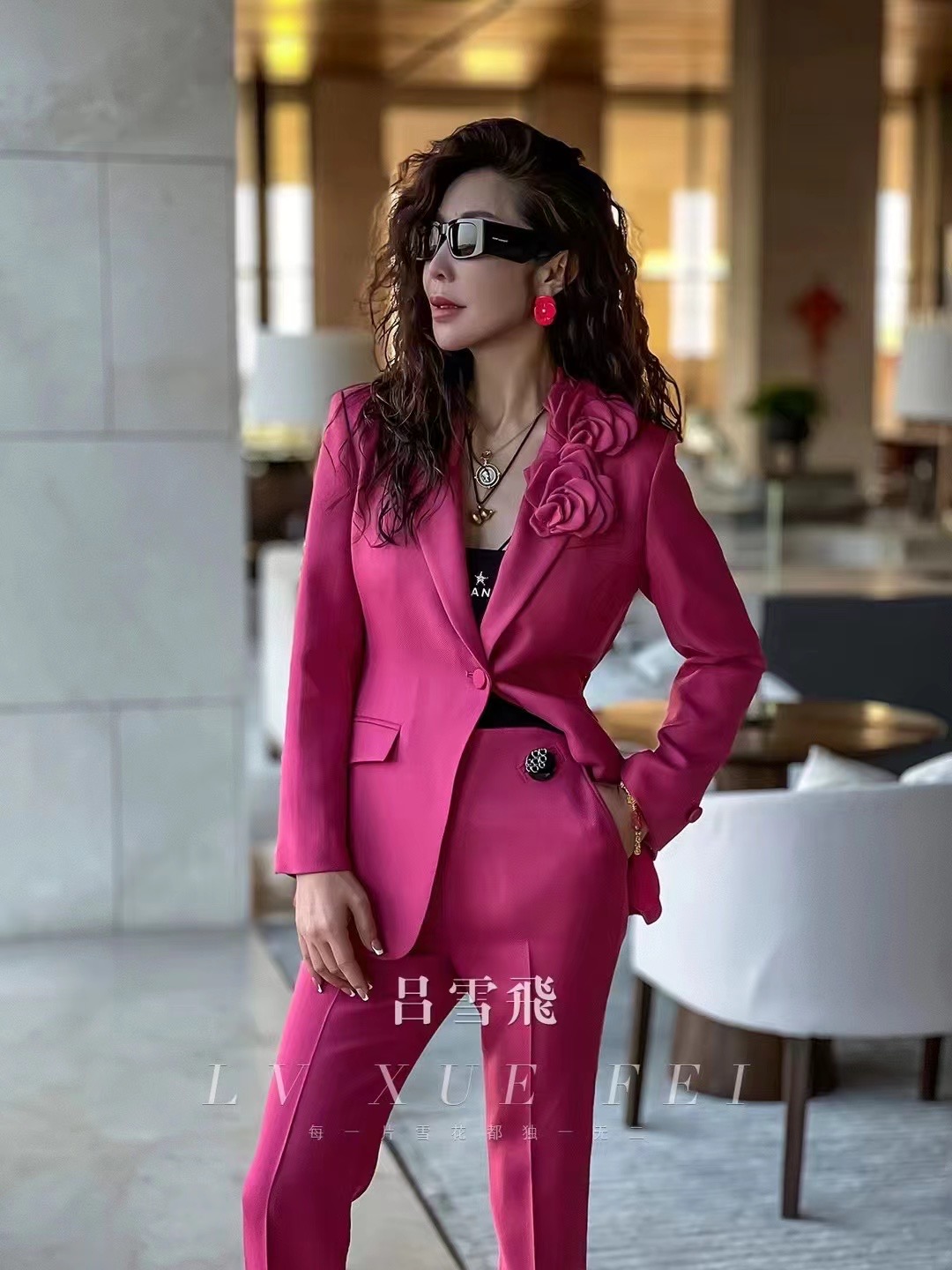 p989 High-end Quality Women’s Clothes with Packing V Home, High-Sensor Stereo Cuts, Small SmLXL - 图片 3