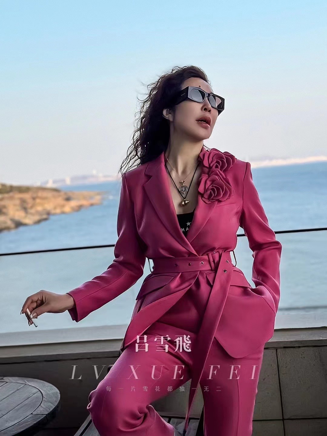 p989 High-end Quality Women’s Clothes with Packing V Home, High-Sensor Stereo Cuts, Small SmLXL - 图片 1