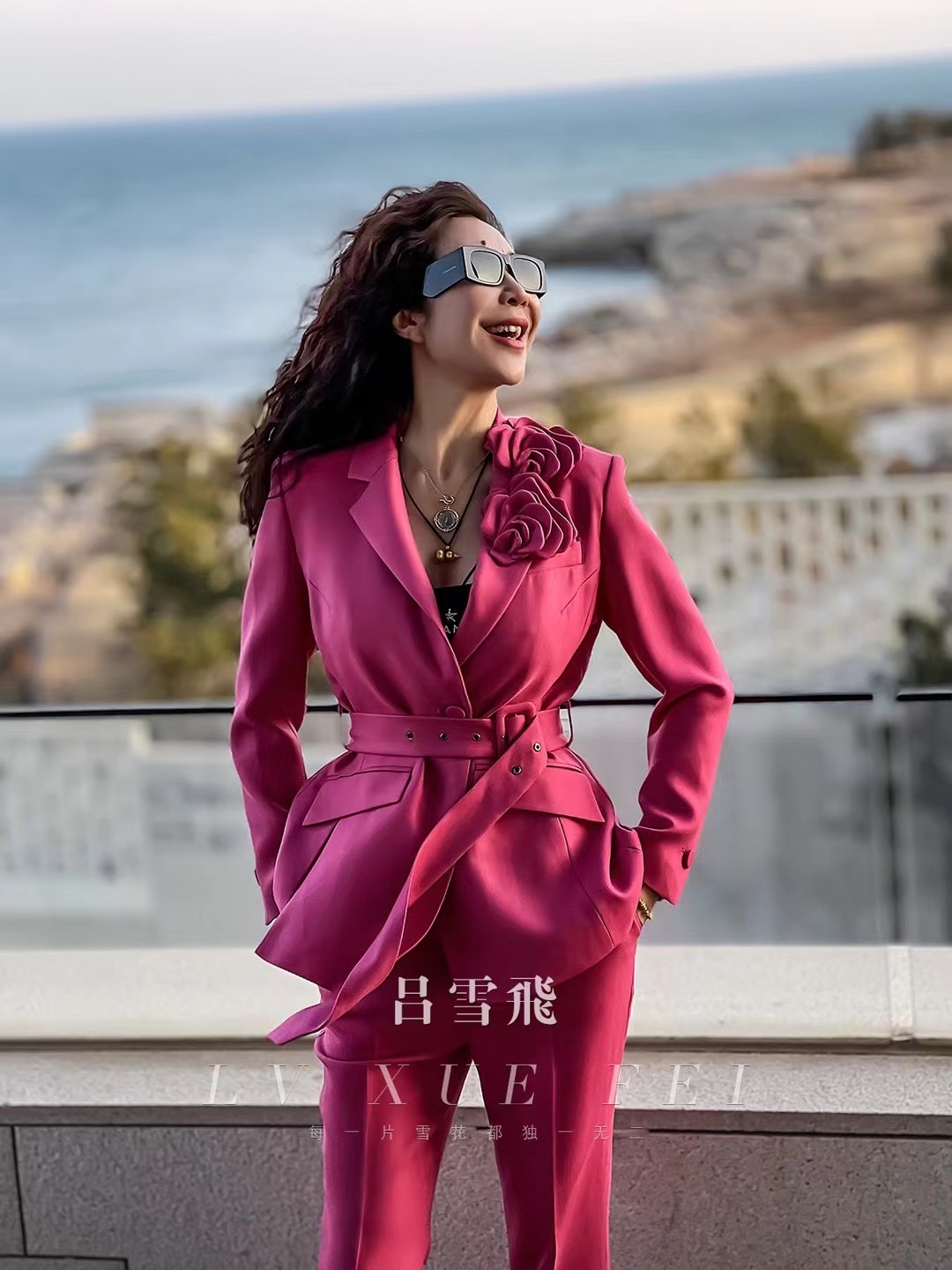 p989 High-end Quality Women’s Clothes with Packing V Home, High-Sensor Stereo Cuts, Small SmLXL - 图片 5