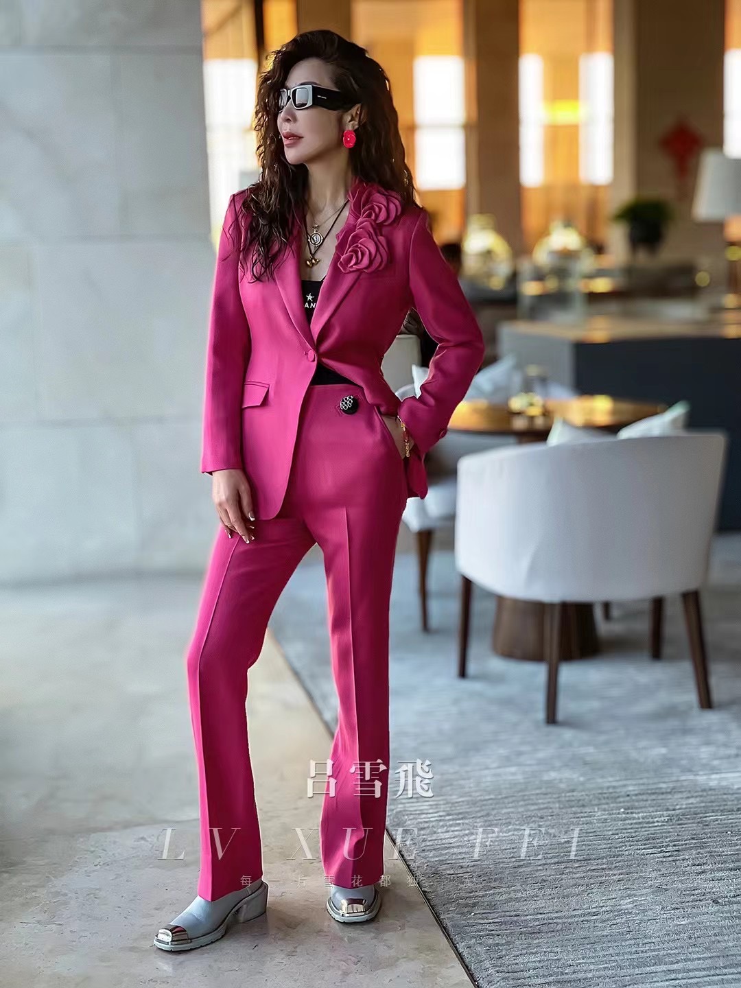p989 High-end Quality Women’s Clothes with Packing V Home, High-Sensor Stereo Cuts, Small SmLXL - 图片 7