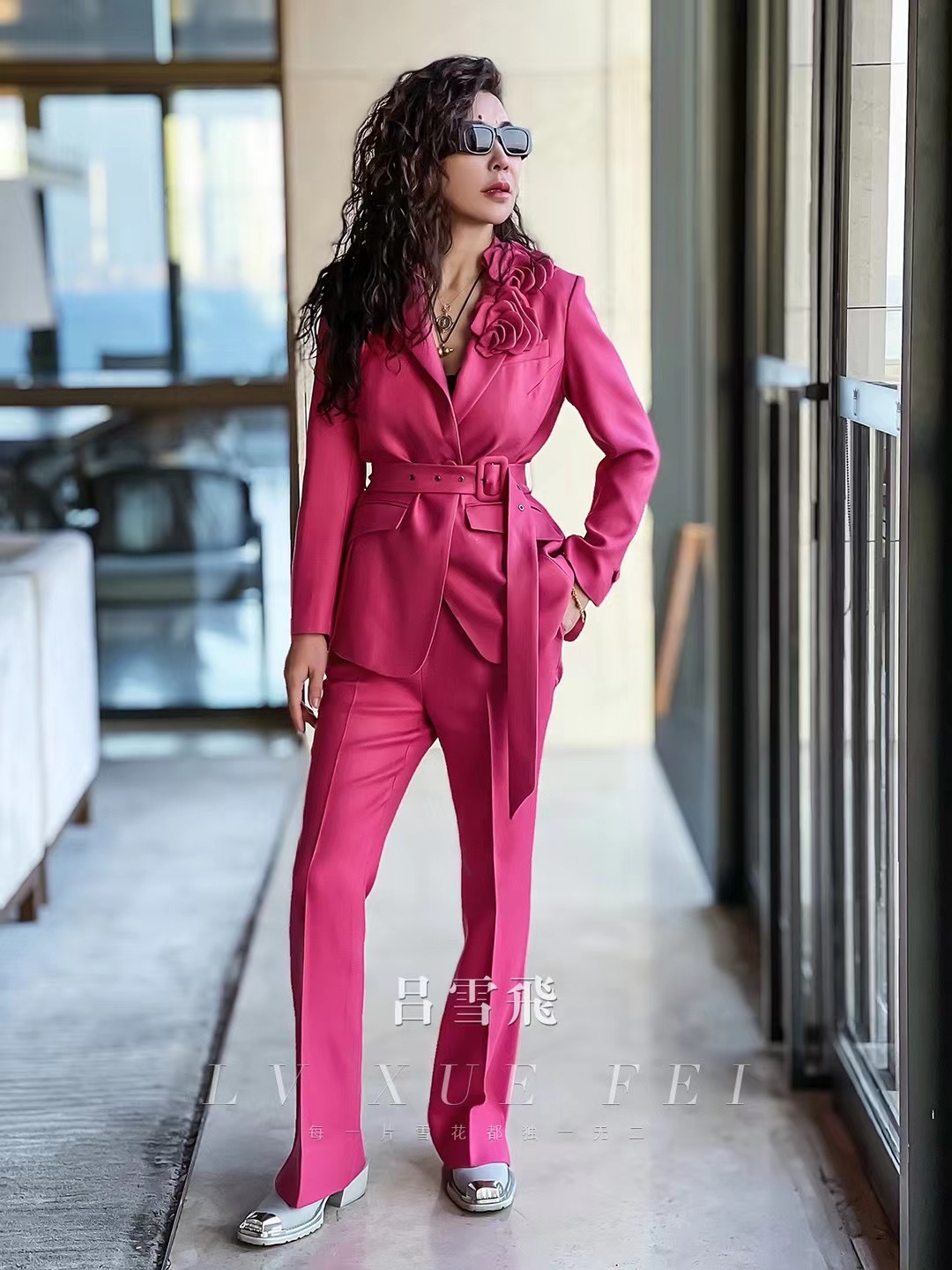 p989 High-end Quality Women’s Clothes with Packing V Home, High-Sensor Stereo Cuts, Small SmLXL - 图片 8