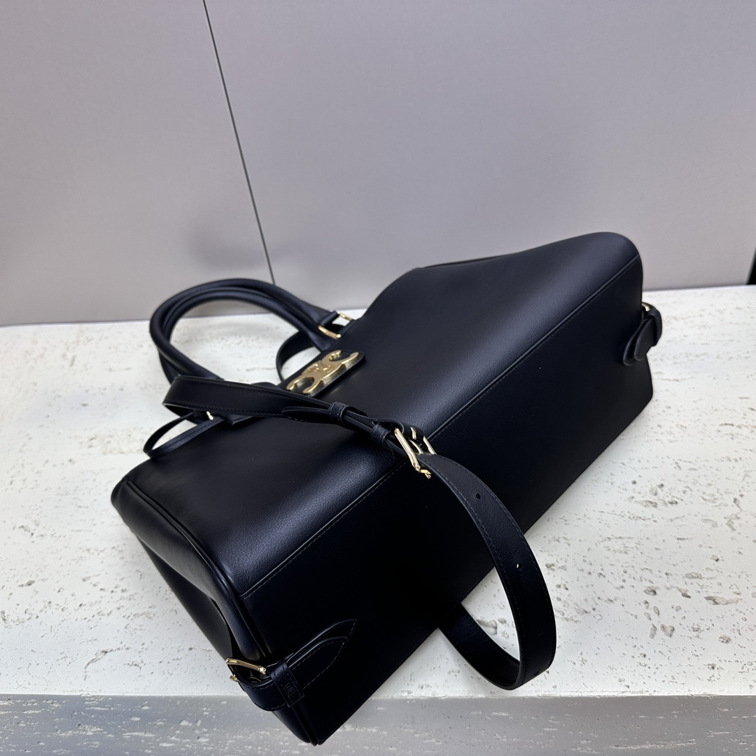 APPOLINE中号柔软牛皮革手袋15X9X6英寸37.5X22X16厘米本款型可装下IPAD等平板电脑