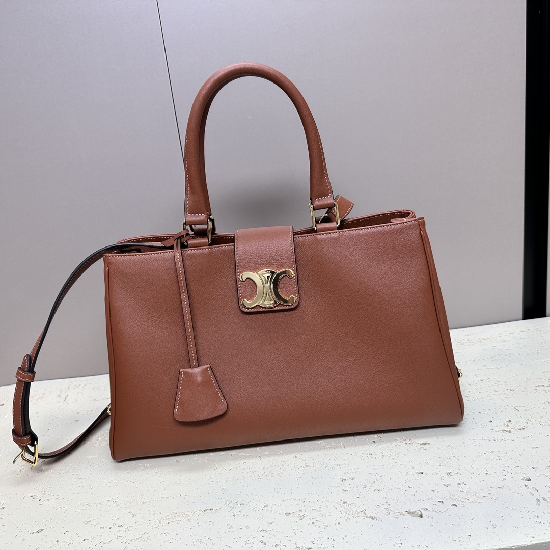 APPOLINE中号柔软牛皮革手袋15X9X6英寸37.5X22X16厘米本款型可装下IPAD等平板电脑