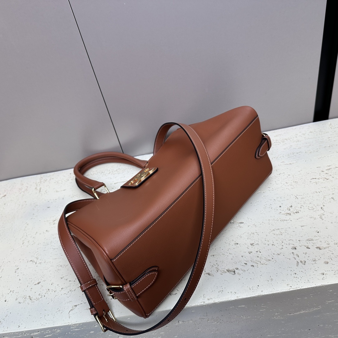 APPOLINE中号柔软牛皮革手袋15X9X6英寸37.5X22X16厘米本款型可装下IPAD等平板电脑