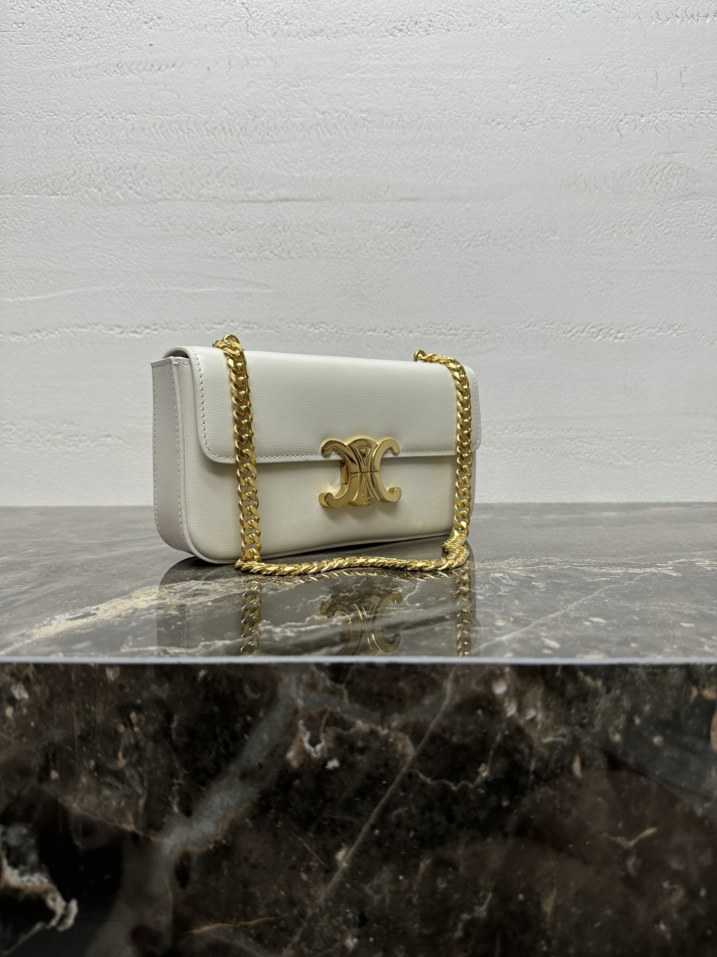 【全钢五金】链条⛓️腋下包 TRIOMPHE CANVAS细节图编号：