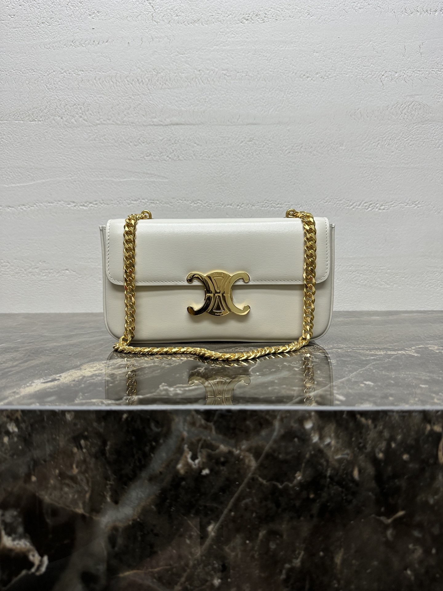 【全钢五金】链条⛓️腋下包 TRIOMPHE CANVAS细节图编号：