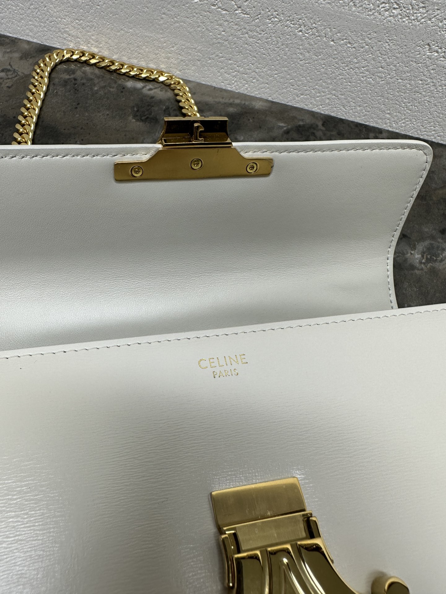 【全钢五金】链条⛓️腋下包 TRIOMPHE CANVAS细节图编号：