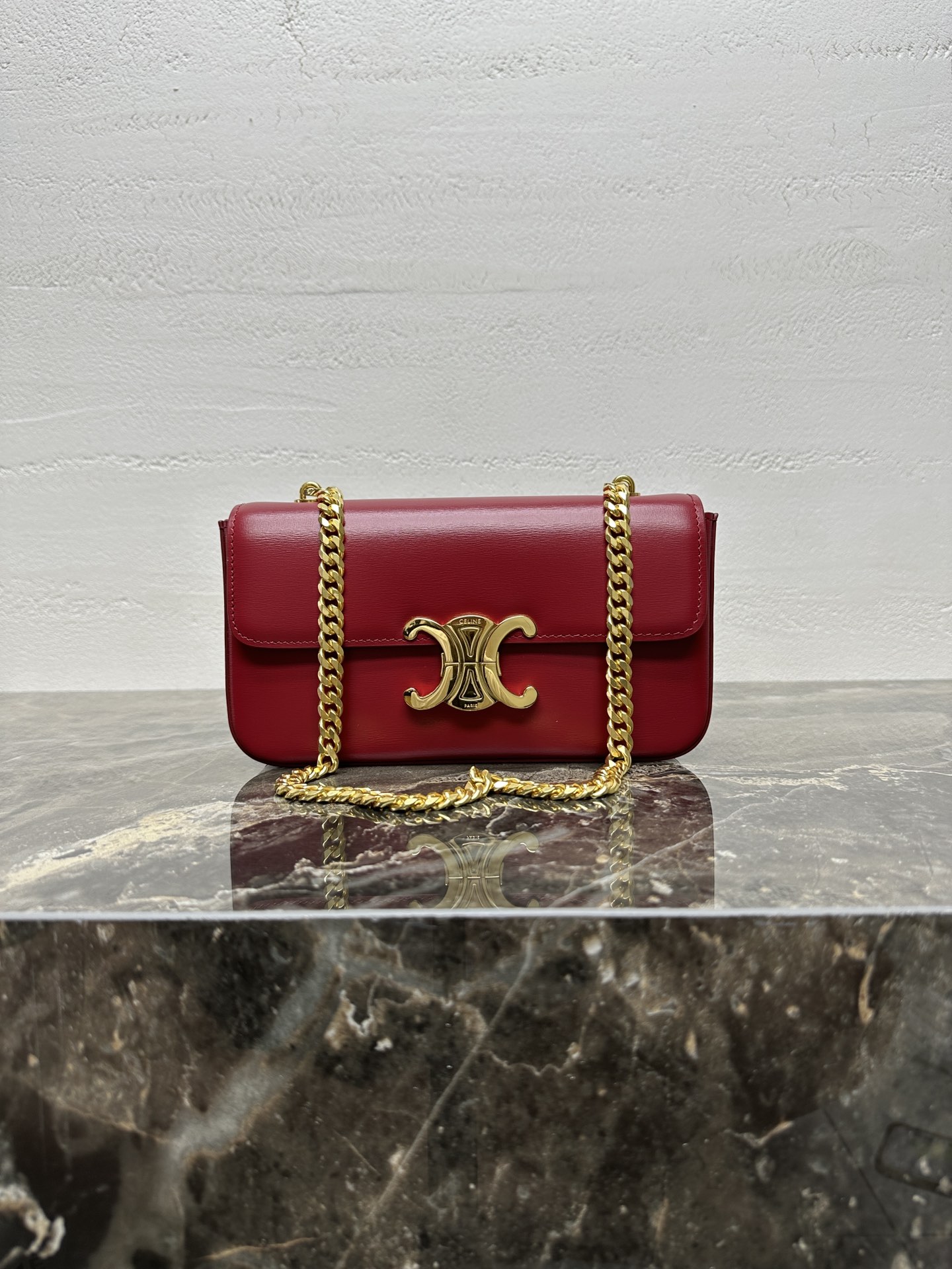 【全钢五金】链条⛓️腋下包 TRIOMPHE CANVAS细节图编号：