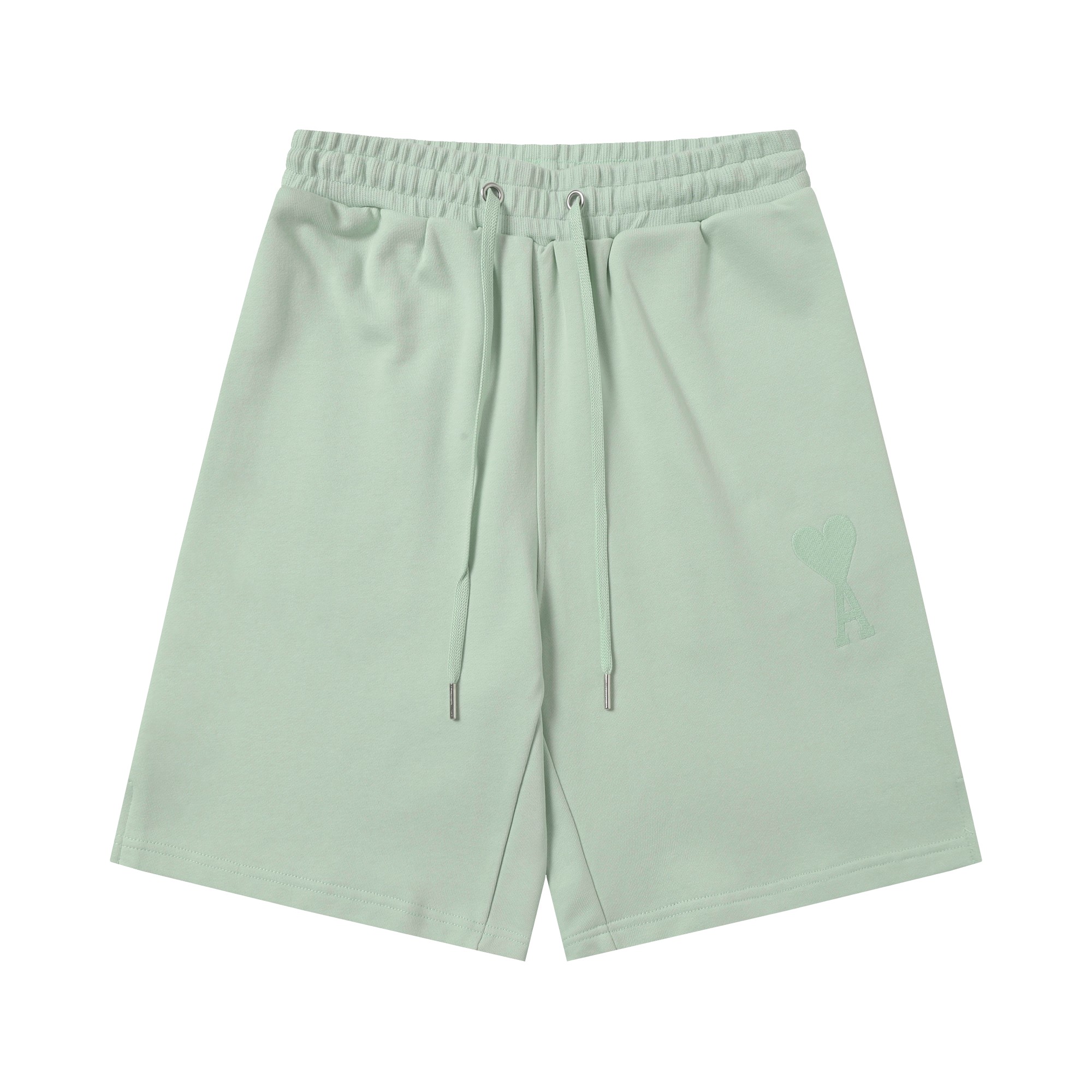 P78 款号：522 AMI春夏短裤系列~ 重磅厚实高克重 纯棉380克重毛圈 细节到位 质量过关 支持对比 S-XL 四个码数 颜色：苹果绿