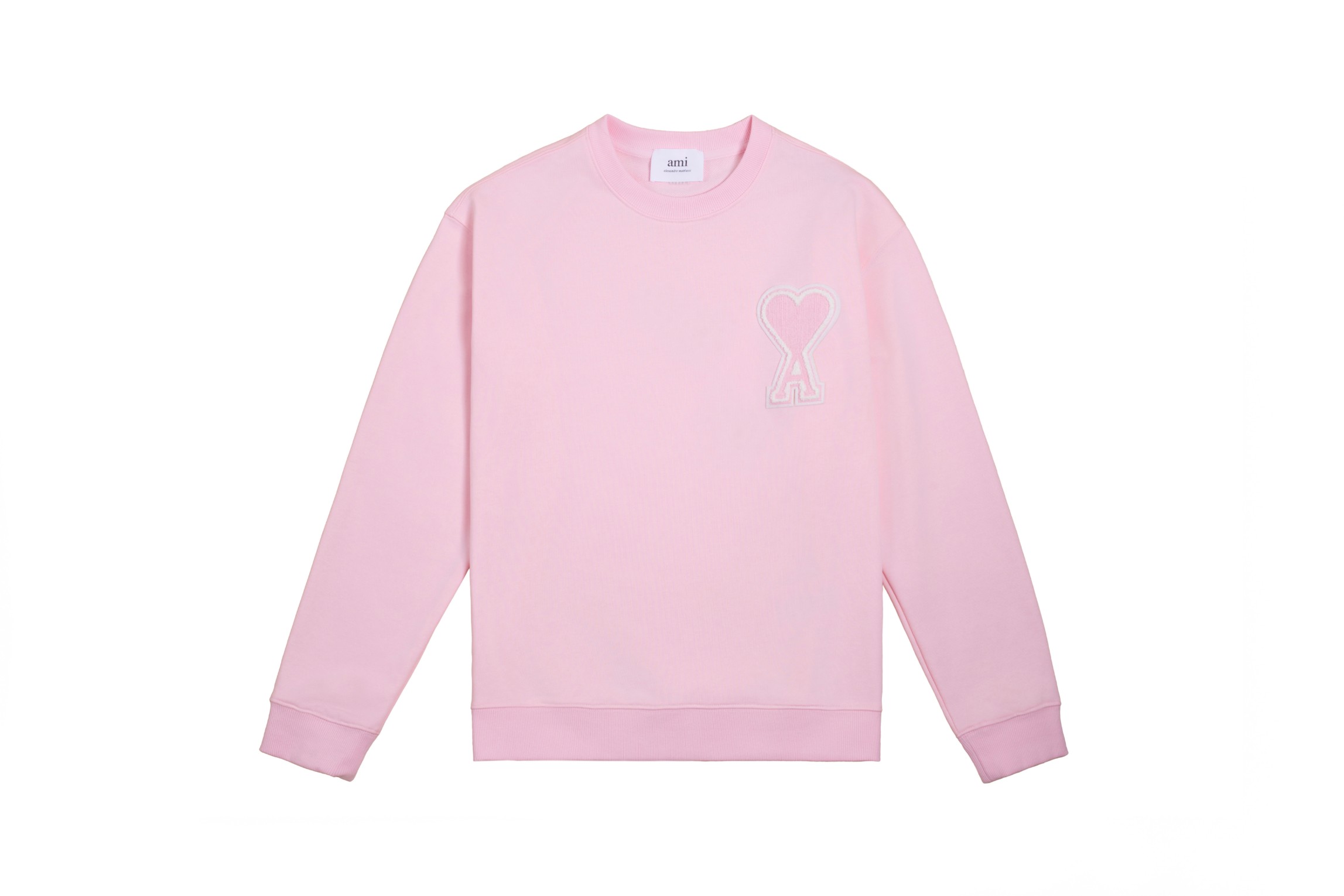 款号:MQ901 P78
AMI 25秋冬新品经典大爱心章仔圆领套头卫衣 订制360克纯绵面料 高版本 新主麦 洗水麦 男女同款 颜色:粉色 尺码:S-XL