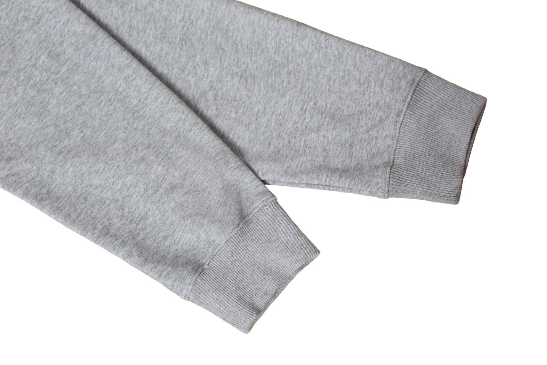 Ami Paris Sudadera con Capucha y Cremallera con Bordado de Corazón - Gris 7 a1756046644071 3025