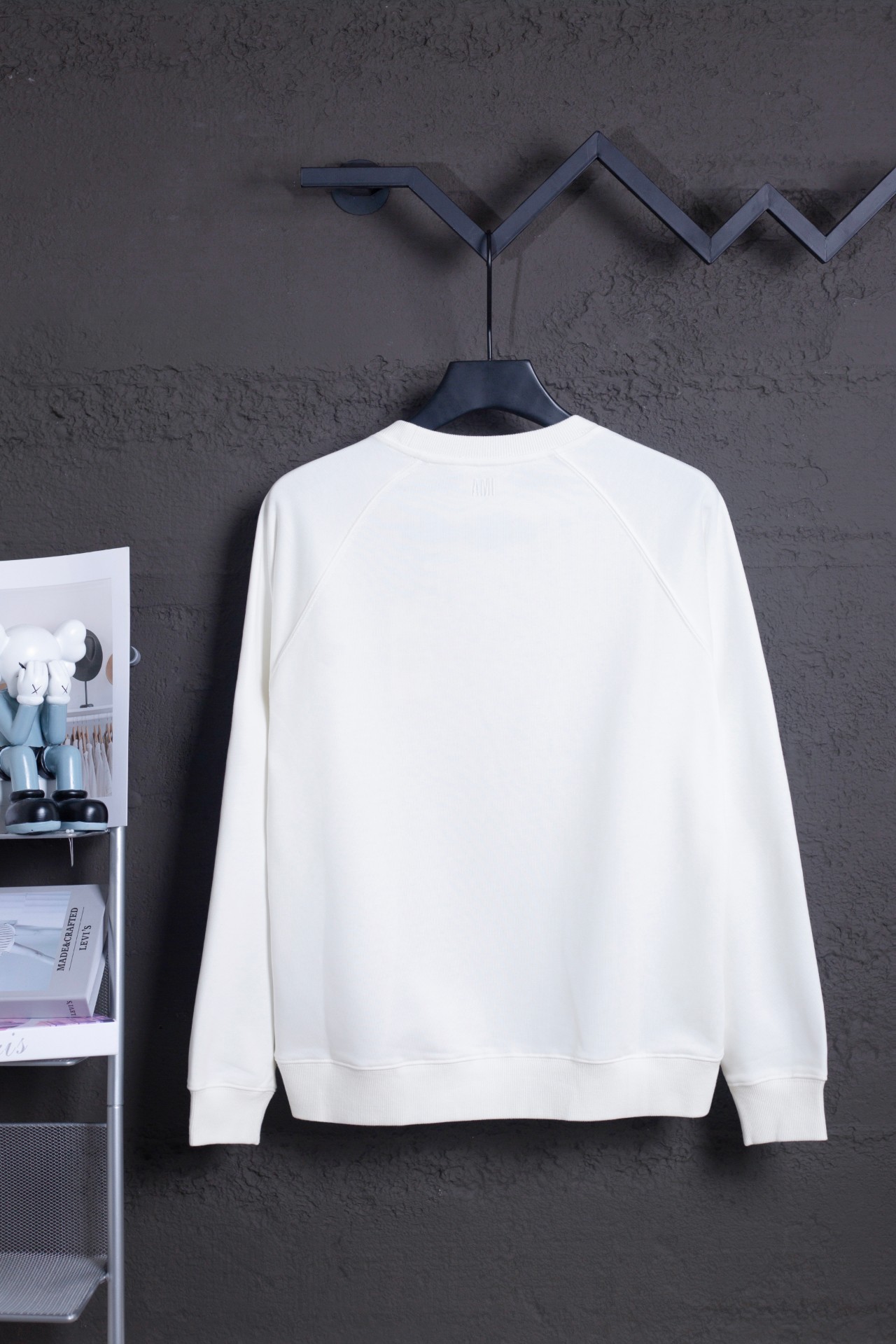 AMI Paris Sudadera de Algodón con Bordado de Corazón para Hombre y Mujer 3 a1760296871949 3078