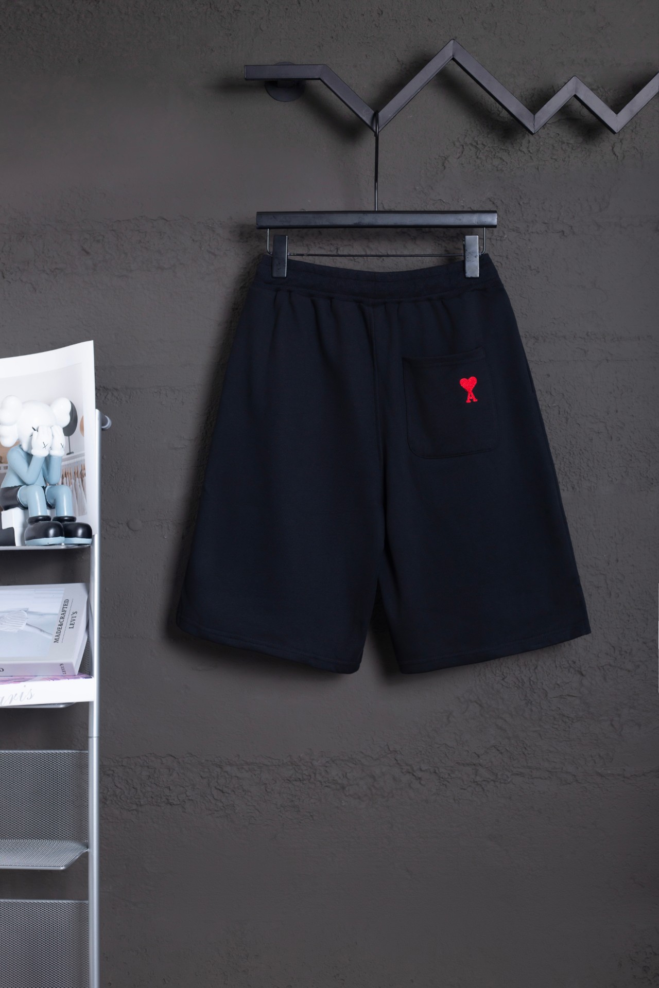 P73 Código: 525 Serie de pantalones cortos AMI primavera/verano~ Peso pesado y grueso de alta densidad, algodón puro 38…