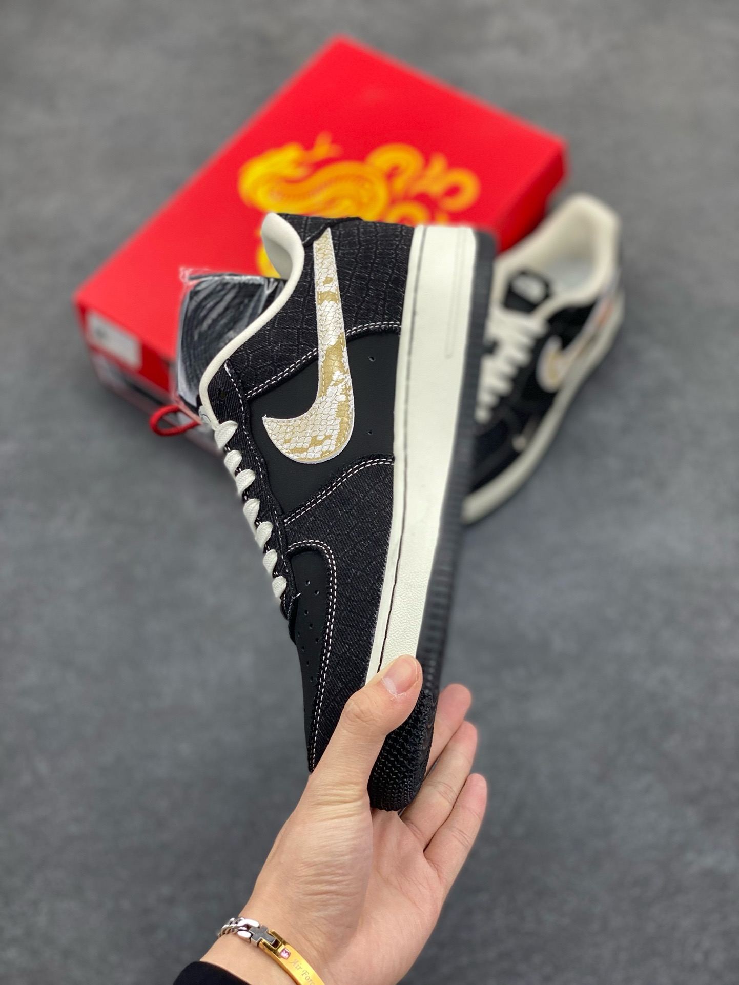 图片[3]-福利特价 Nk Air Force 1‘07 Low 北面联名 空军一号低帮休闲板鞋  #原楦头原纸板 原装鞋盒 定制五金配件 内置全掌气垫 原厂鞋底 货号：CH6336-525  尺码：36 36.5 37.5 38 38.5 39 40 40.5 41 42 42.5 43 44 44.5 45-选品中心