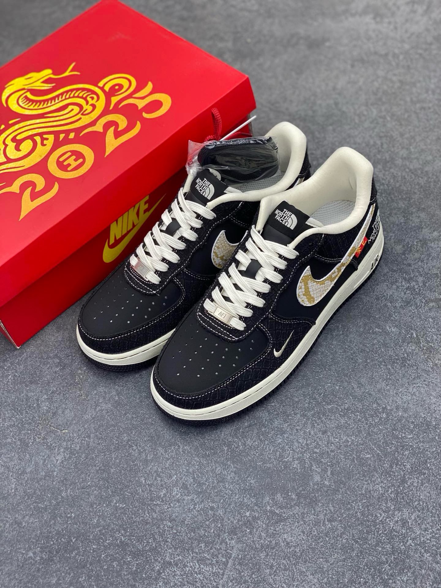 图片[8]-福利特价 Nk Air Force 1‘07 Low 北面联名 空军一号低帮休闲板鞋  #原楦头原纸板 原装鞋盒 定制五金配件 内置全掌气垫 原厂鞋底 货号：CH6336-525  尺码：36 36.5 37.5 38 38.5 39 40 40.5 41 42 42.5 43 44 44.5 45-选品中心