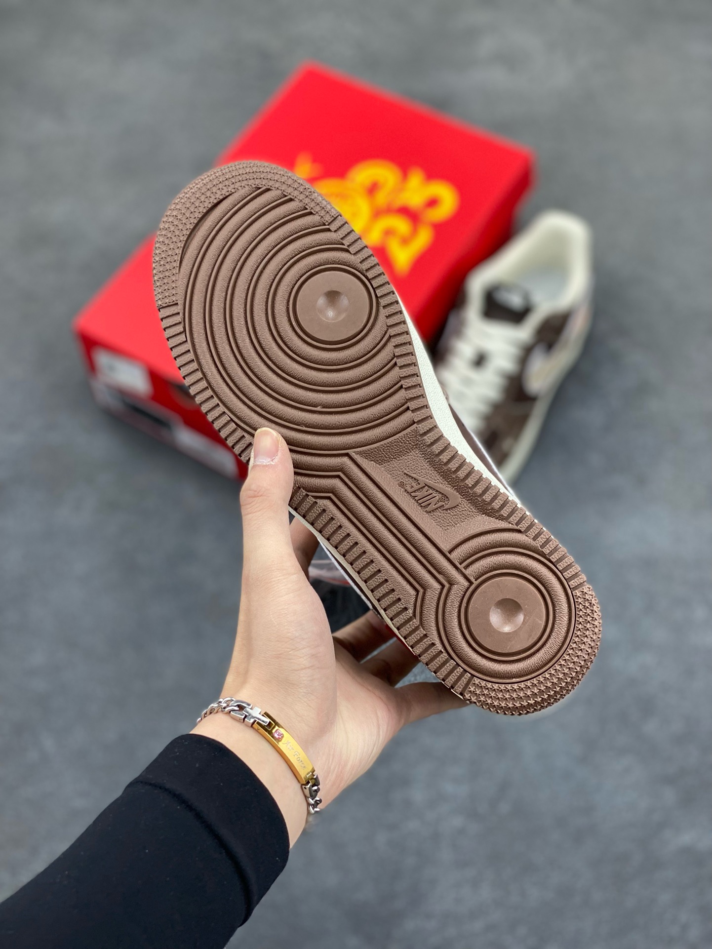 图片[5]-福利特价 Nk Air Force 1‘07 Low 北面联名 空军一号低帮休闲板鞋  #原楦头原纸板 原装鞋盒 定制五金配件 内置全掌气垫 原厂鞋底 货号：CH6336-524  尺码：36 36.5 37.5 38 38.5 39 40 40.5 41 42 42.5 43 44 44.5 45-选品中心