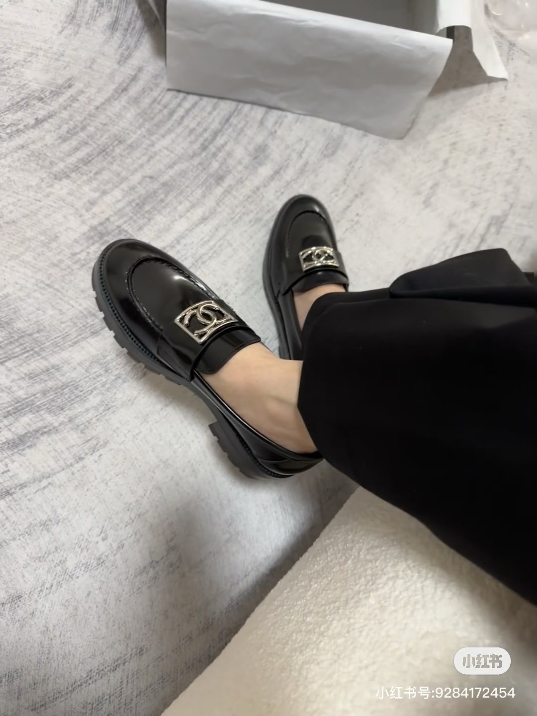 NO:164410,Feet effect, loafers, loafers19860909上脚效果,乐福鞋,loafers,Women's Shoes
