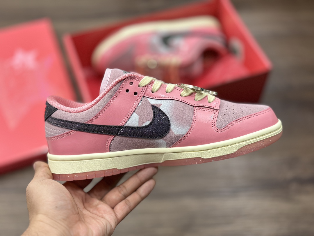 NIKE SB Dunk Low Barbie Pink Foam Low-top Casual Sports Shoes FN8927-621